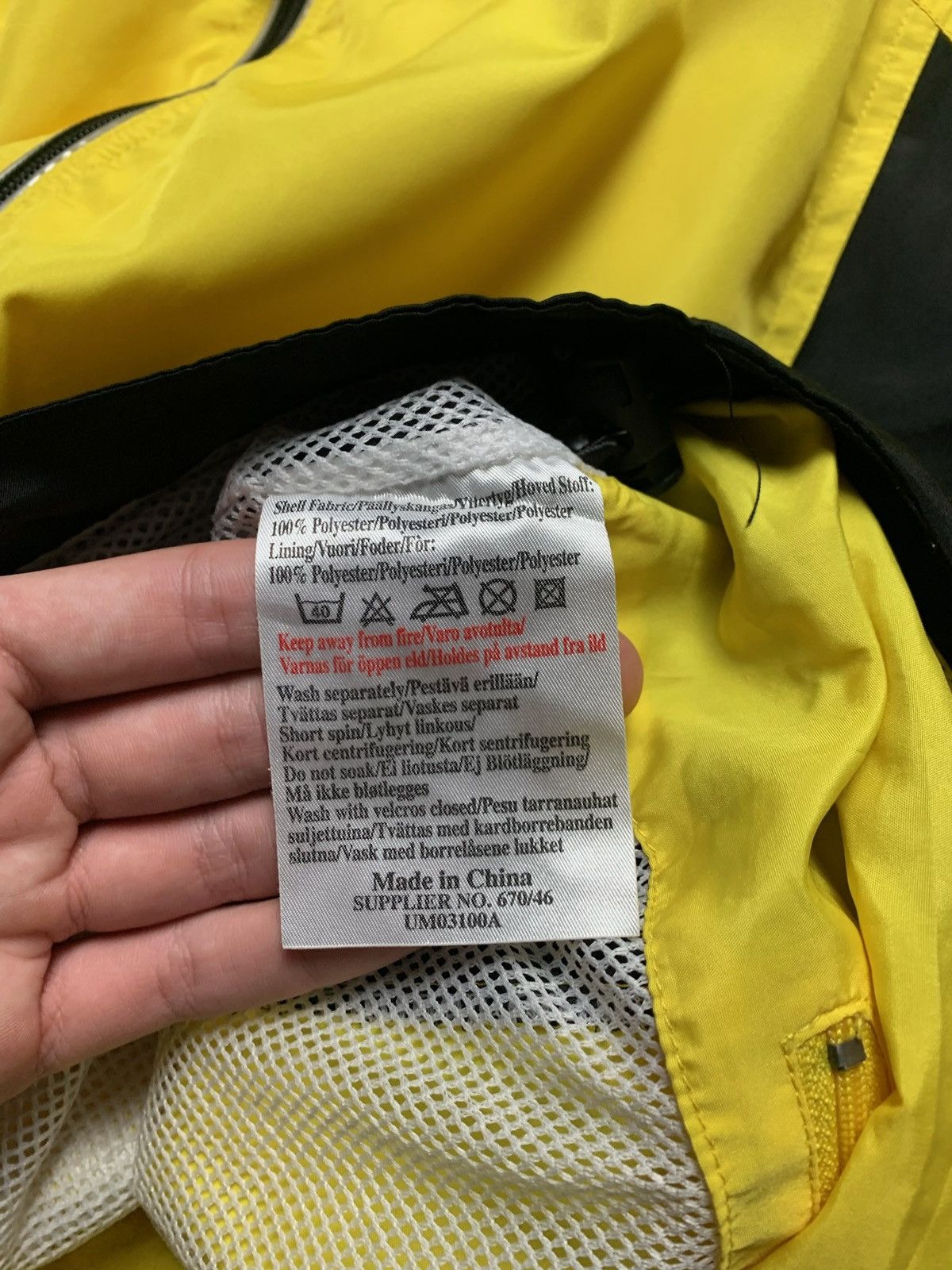 Umbro × Vintage Vintage Umbro track jacket yellow size M logo Size US M / EU 48-50 / 2 - 9 Thumbnail