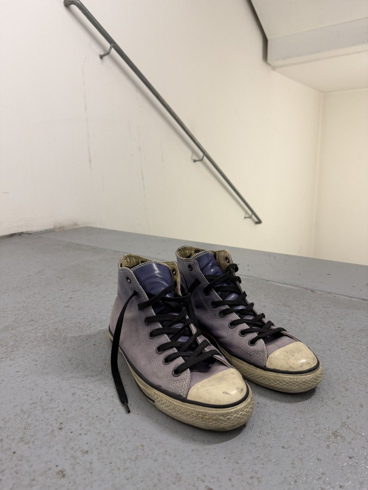 Converse × John Varvatos John Varvatos x Converse Aged High Top Sneakers Size US 10 / EU 43 - 1 Thumbnail