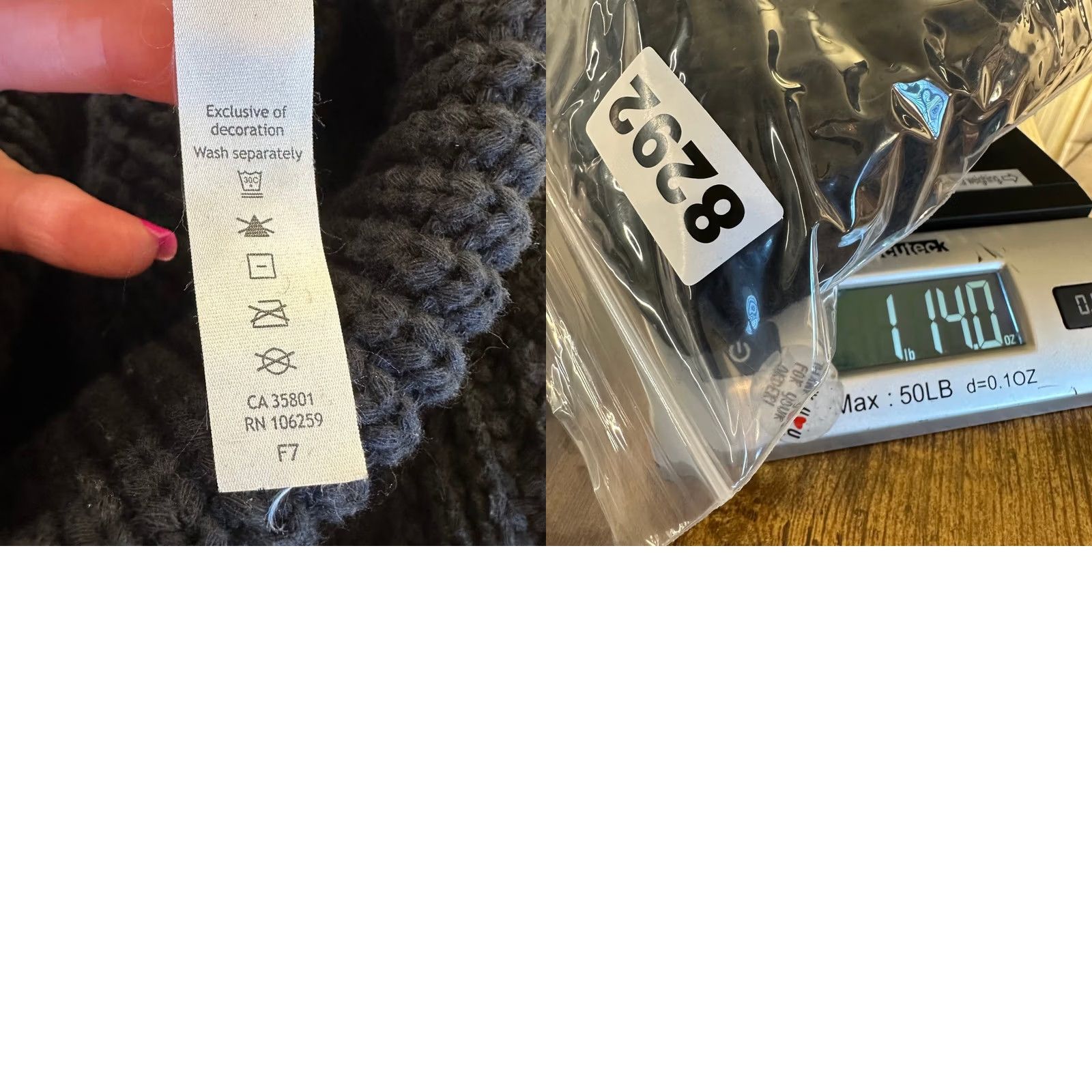 Lululemon Lululemon Black Cable Knit Mock Neck Sweater Raglan Sleeve Cotton Blend Size 8 Womens Pullover Size M / US 6-8 / IT 42-44 - 8 Thumbnail