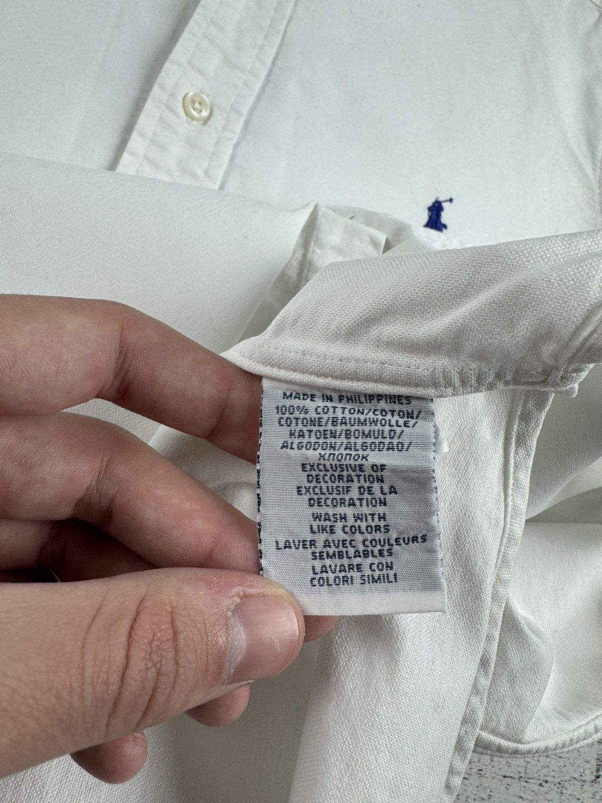 Polo Ralph Lauren Vintage Polo Ralph Lauren Classic Basic Blank Shirt T Shirt Size US M / EU 48-50 / 2 - 11 Thumbnail