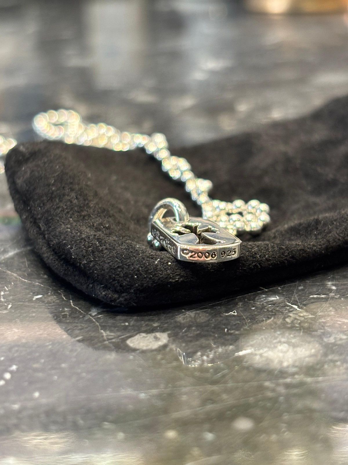 Chrome Hearts Chrome Hearts Tiny Dog Tag Cut Out CH Cross Pendant Size ONE SIZE - 5 Thumbnail