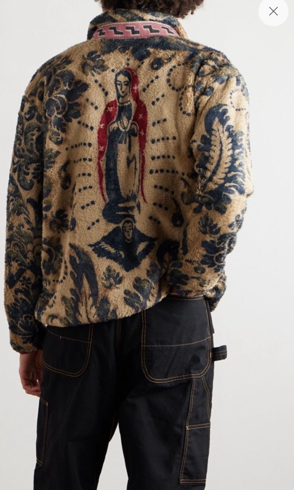 Kapital Kapital Dasmak Printed Fleece Jacket Size US XS / EU 42 / 0 - 1 Thumbnail