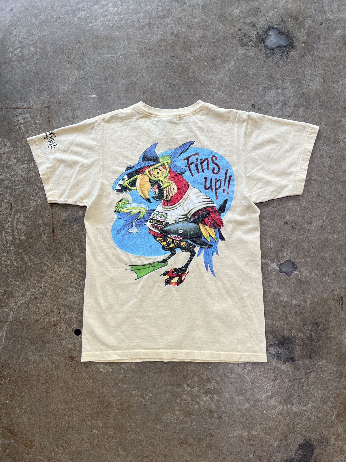 Vintage Vintage Jimmy Buffett Margaritaville Insane Tee Medium Size US M / EU 48-50 / 2 - 6 Thumbnail