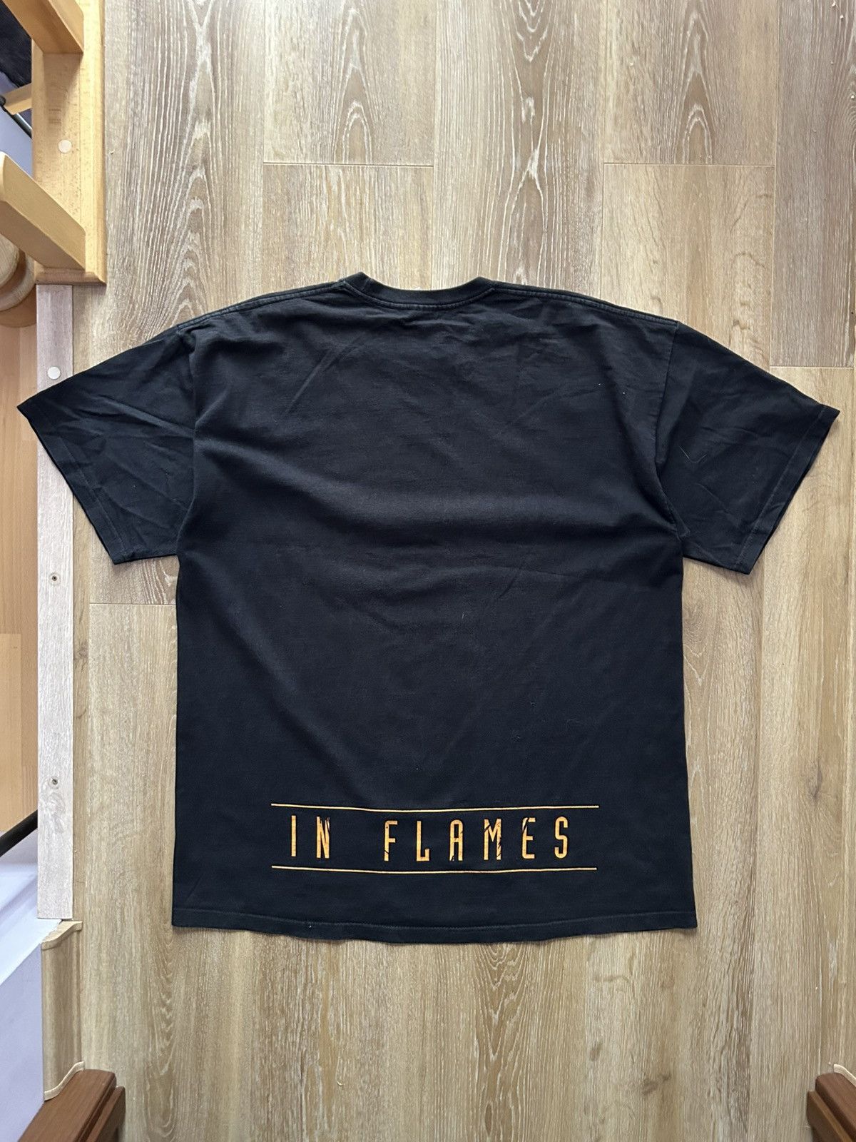 Band Tees Vintage In Flames T-shirt Size US XL / EU 56 / 4 - 5 Thumbnail