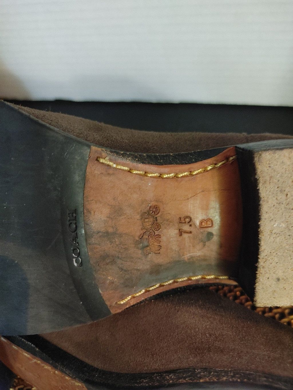 Coach Coach Suffolk Suede Ankle Booties Size 7.5 B Size US 7.5 / IT 37.5 - 6 Thumbnail
