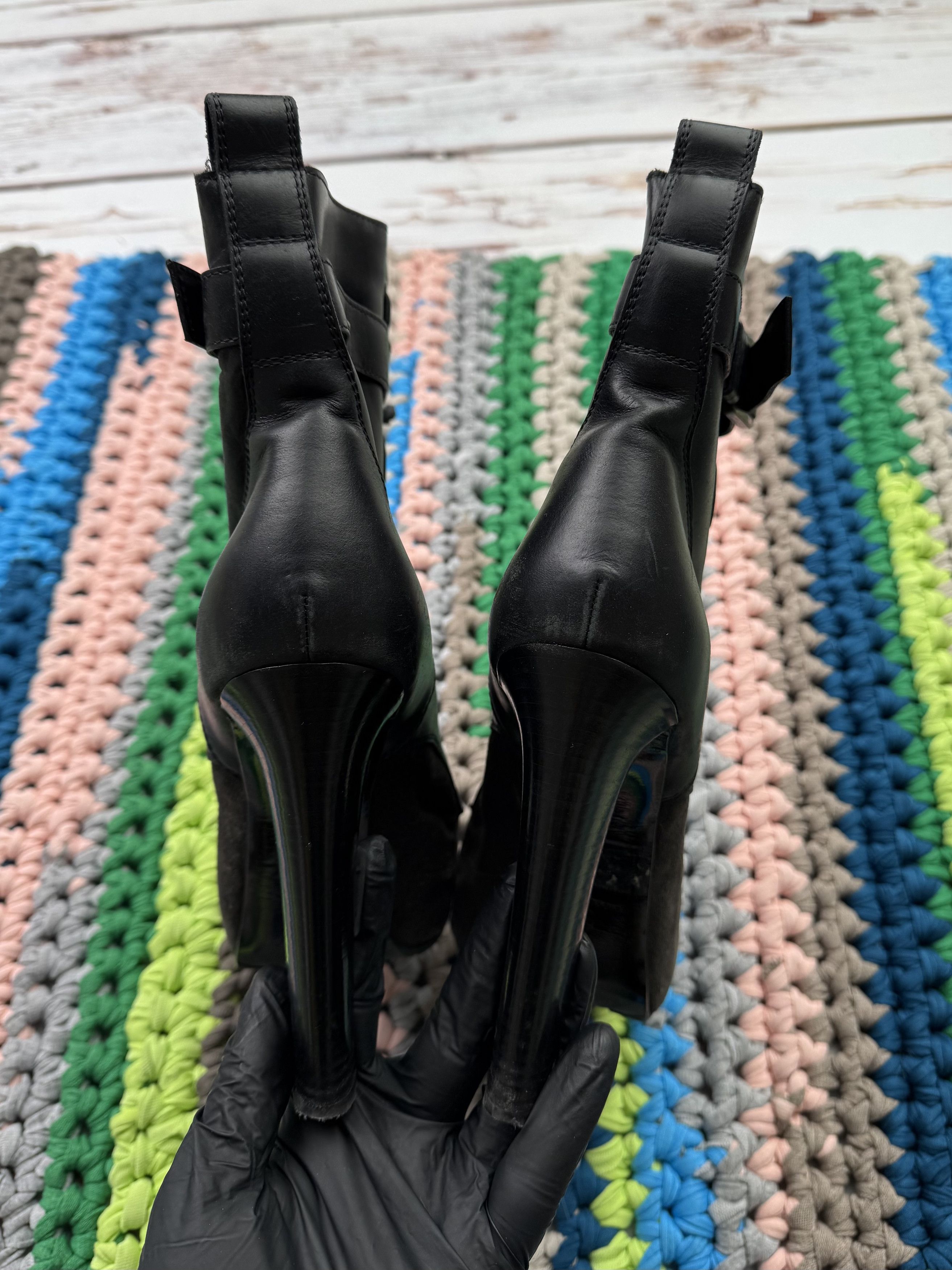Dsquared2 Dsquared2 Vintage Leather Heels (D10)(V51) Size US 9 / IT 39 - 7 Thumbnail