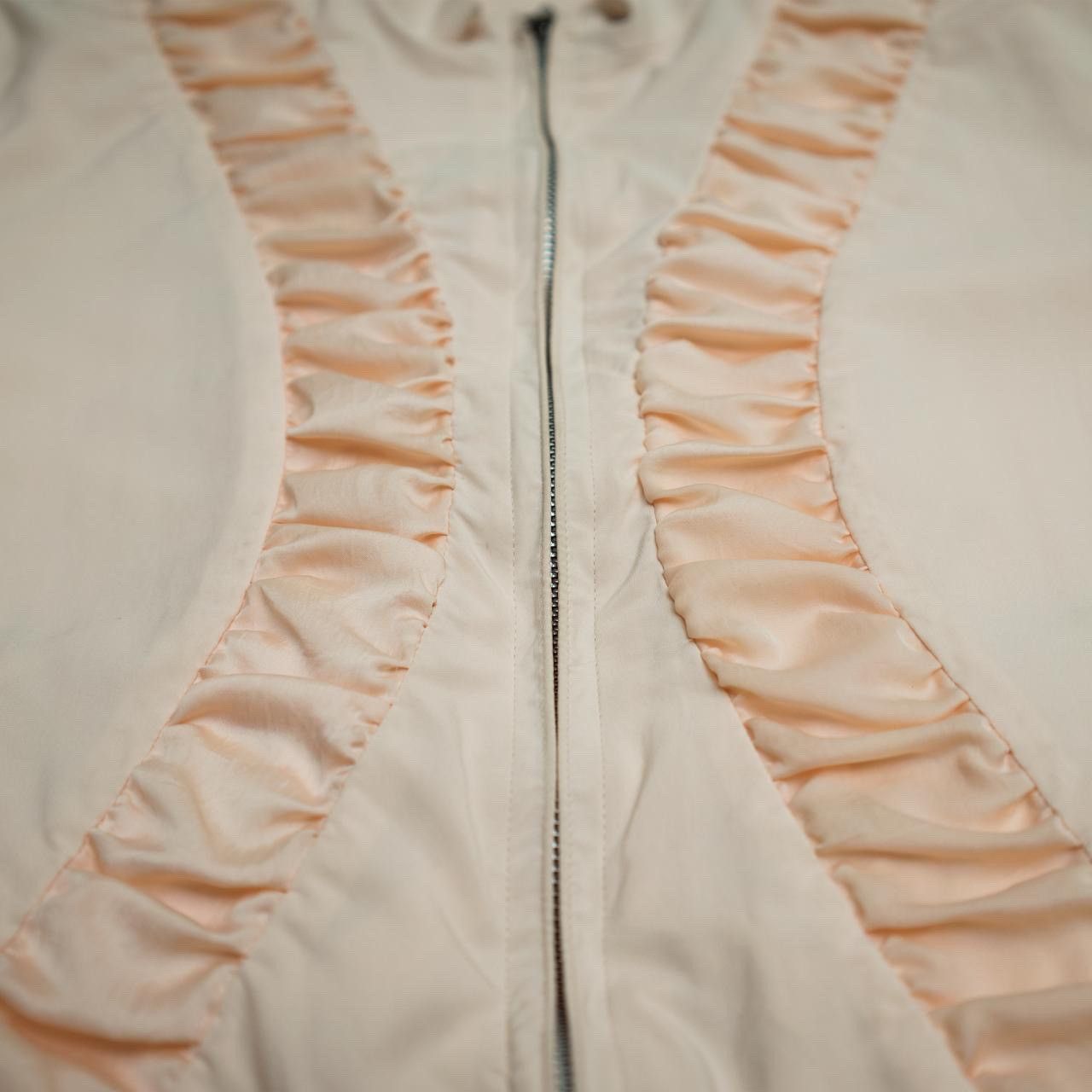 Issey Miyake Spring 2005 Reversible Ruched Track Jacket Size M / US 6-8 / IT 42-44 - 4 Thumbnail