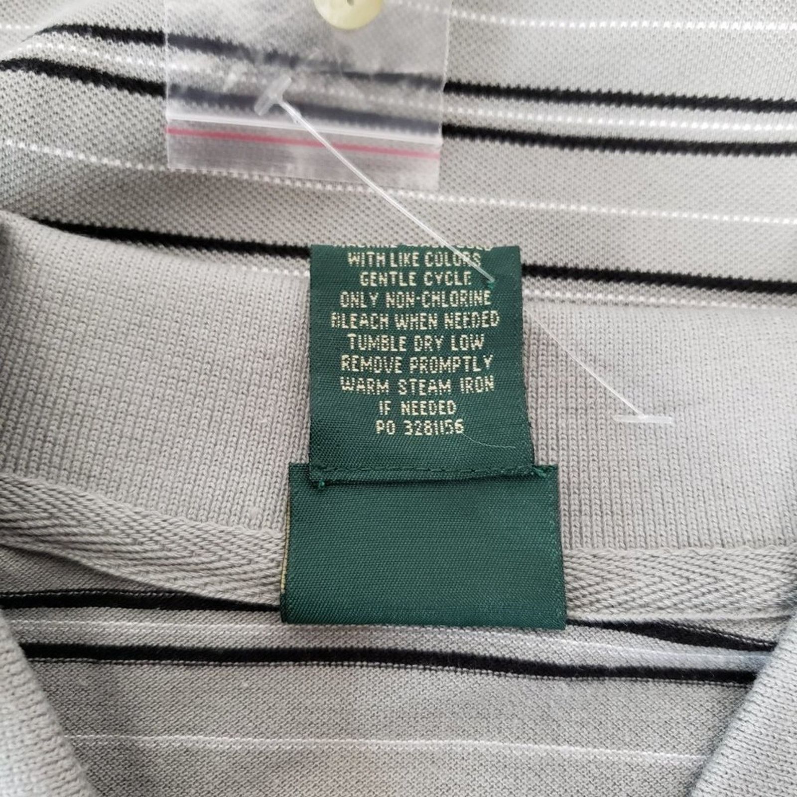 Designer Scandia Woods Stripe Button Top Spread Collar Golf Polo 2XL Size US XXL / EU 58 / 5 - 5 Thumbnail