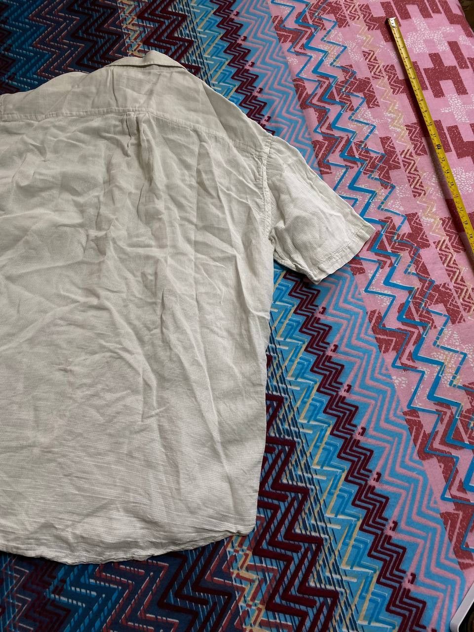 Valentino × Vintage Vintage Valentino Light Blue Pocket Logo Button Up Shirt Size US XL / EU 56 / 4 - 6 Thumbnail