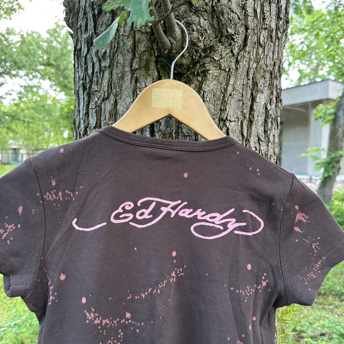Ed Hardy Vintage Rare Y2K Ed Hardy by Christian Audiger T Shirt Size L / US 10 / IT 46 - 16 Thumbnail
