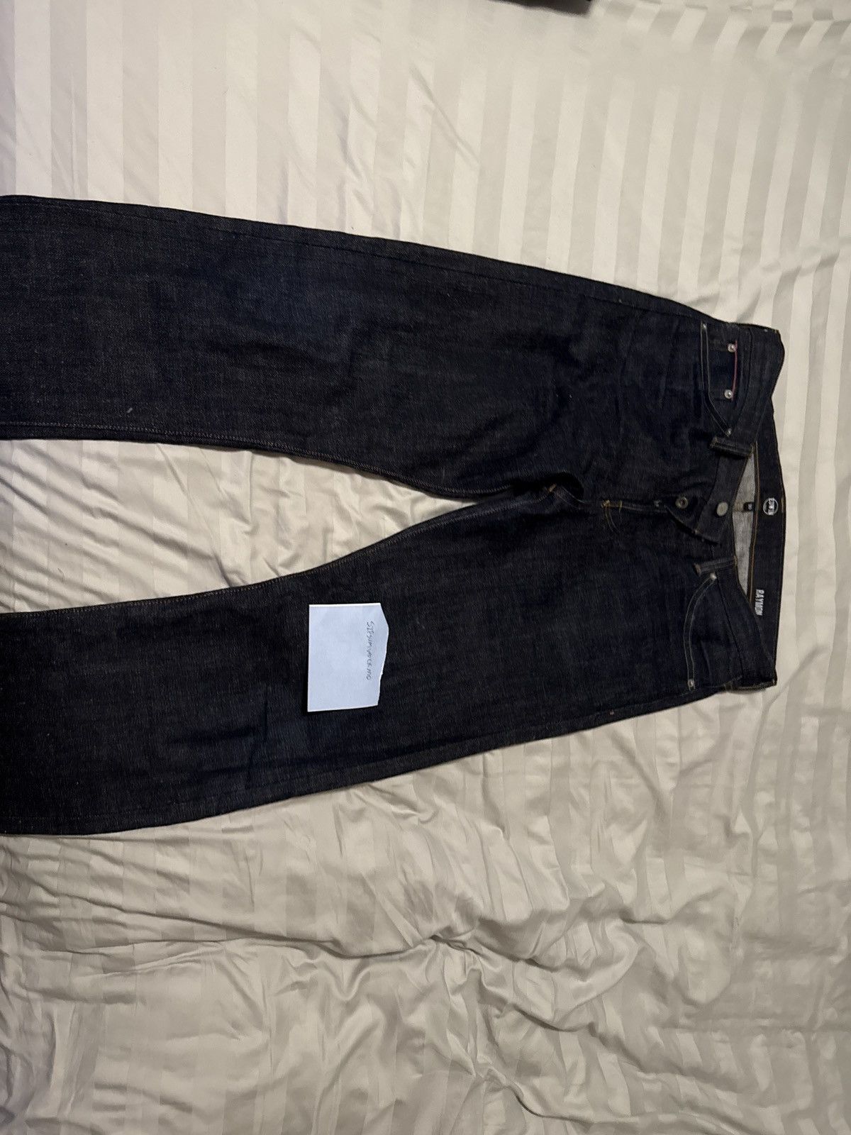 Edwin Edwin Raymon Slim Straight Made In Japan Raw Denim Size US 30 / EU 46 - 1 Thumbnail