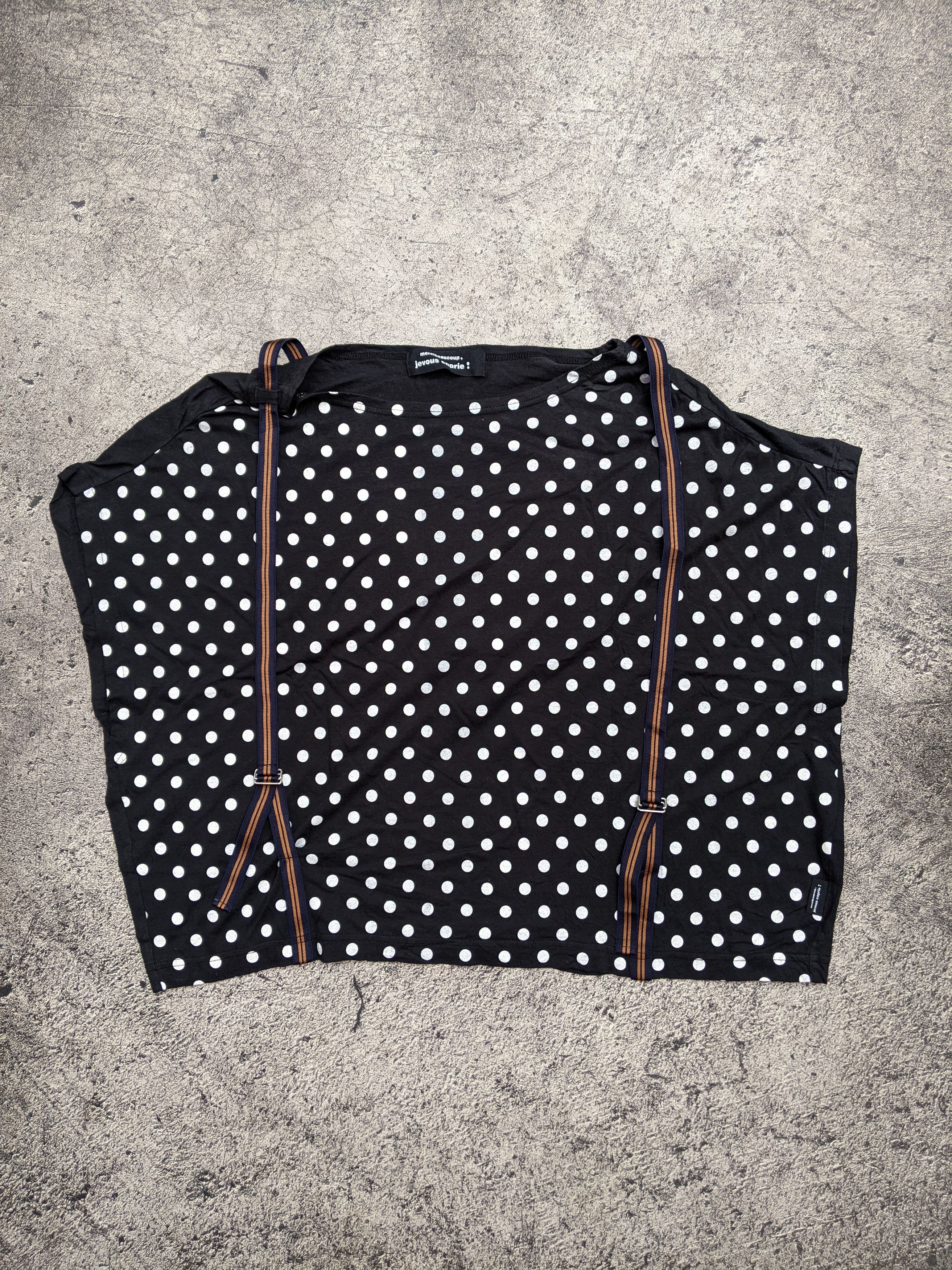 mercibeaucoup Merci beaucoup Polka Dot Suspender Sleeveless Size S / US 4 / IT 40 - 1 Thumbnail