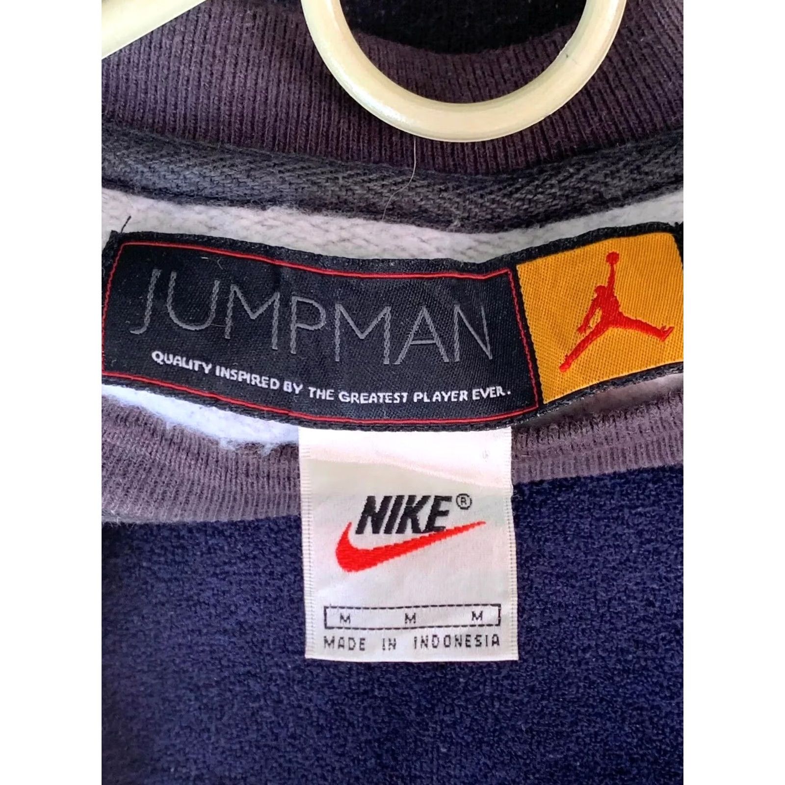 Jordan Brand VINTAGE NIKE AIR JORDAN JUMPMAN BLACK SWEATSHIRT MEN L Size US L / EU 52-54 / 3 - 6 Thumbnail
