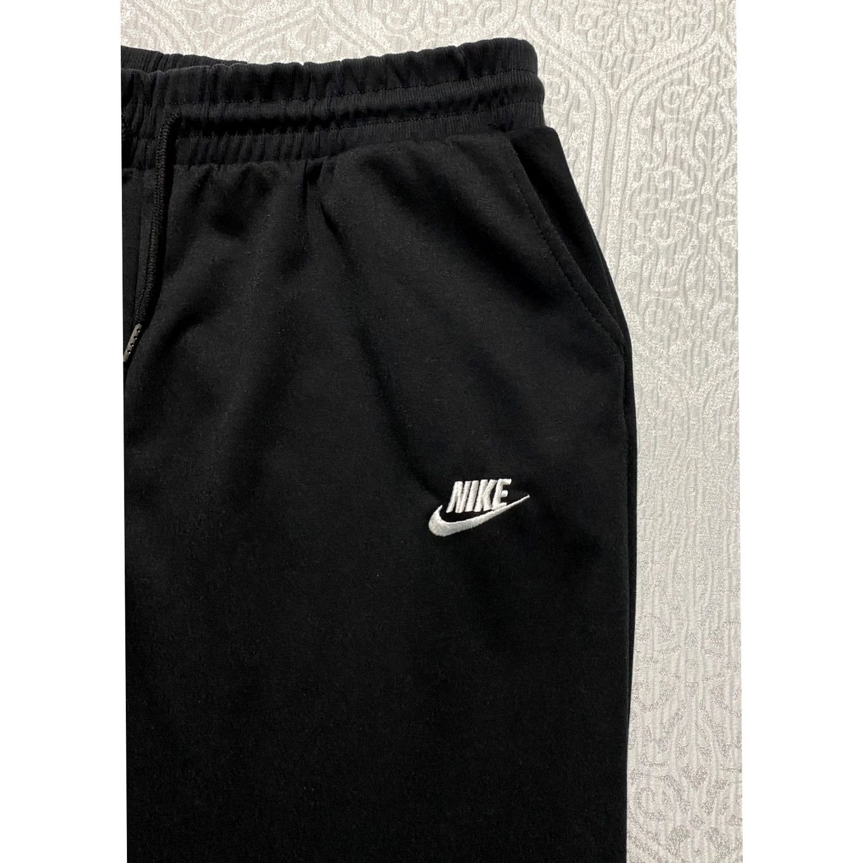 Nike Nike Mens 4X Jogger Pants Black Red Colorblock Cotton Blend Sweatpants Size US 39 - 6 Thumbnail