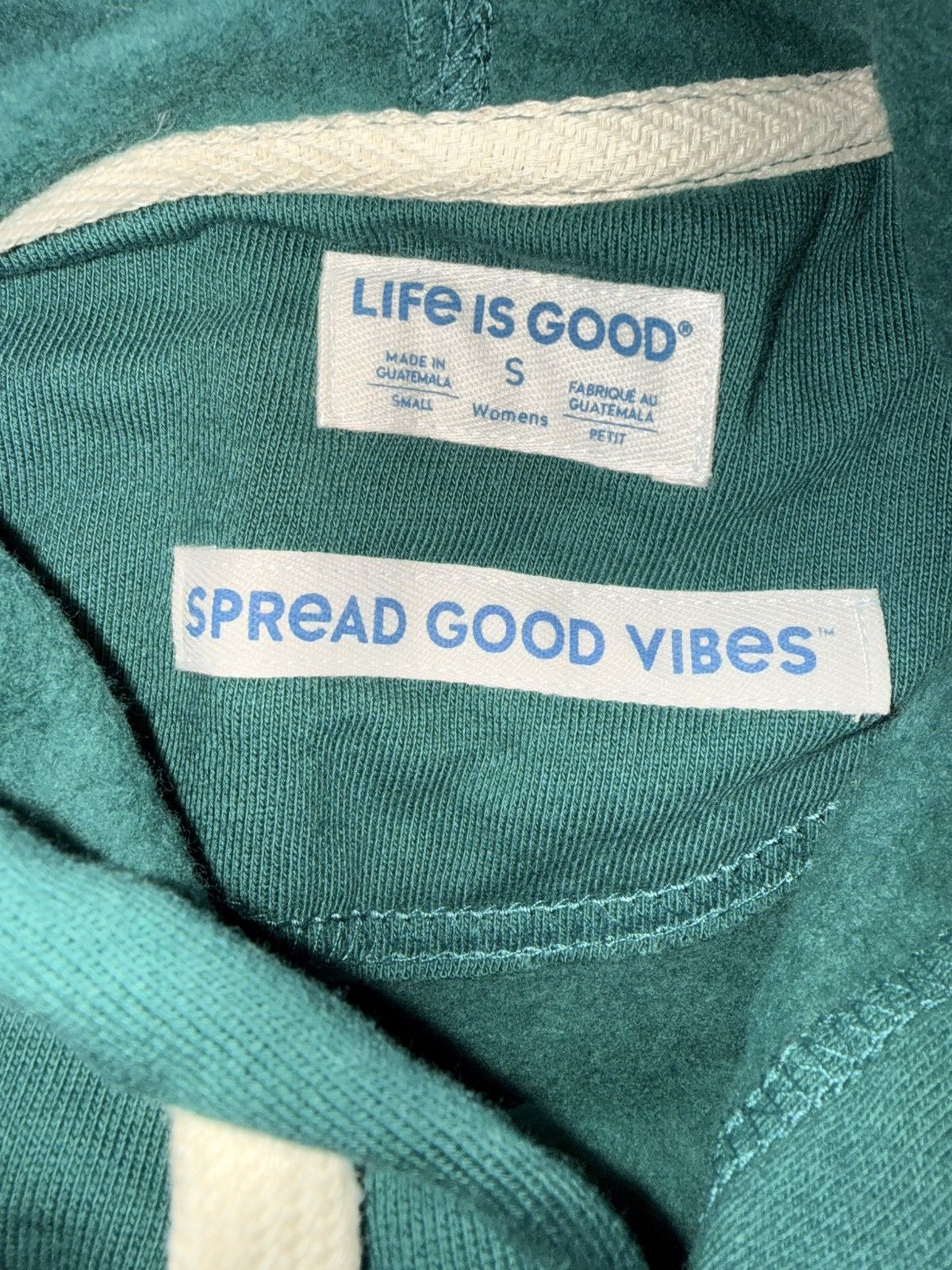 Life is Good Life Is Good Men Green Hoodie- Size Smaller NWT Size US S / EU 44-46 / 1 - 3 Thumbnail