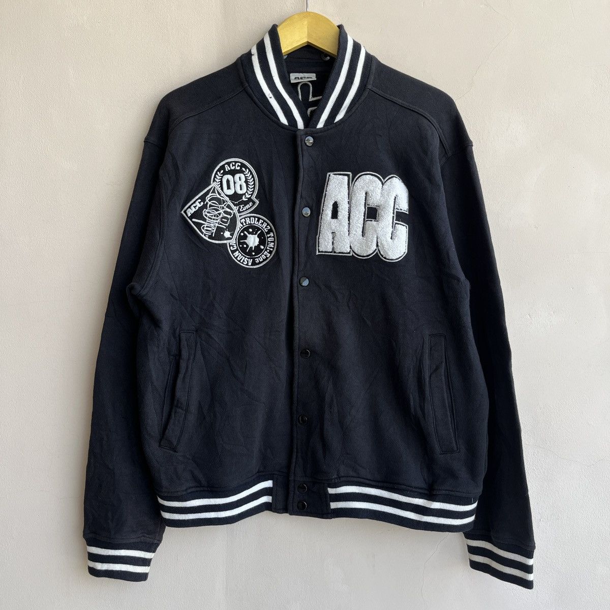 Haze × Japanese Brand ACC ASIAN CAN CONTROLERZ BASEBALL JACKET Size US L / EU 52-54 / 3 - 2 Thumbnail