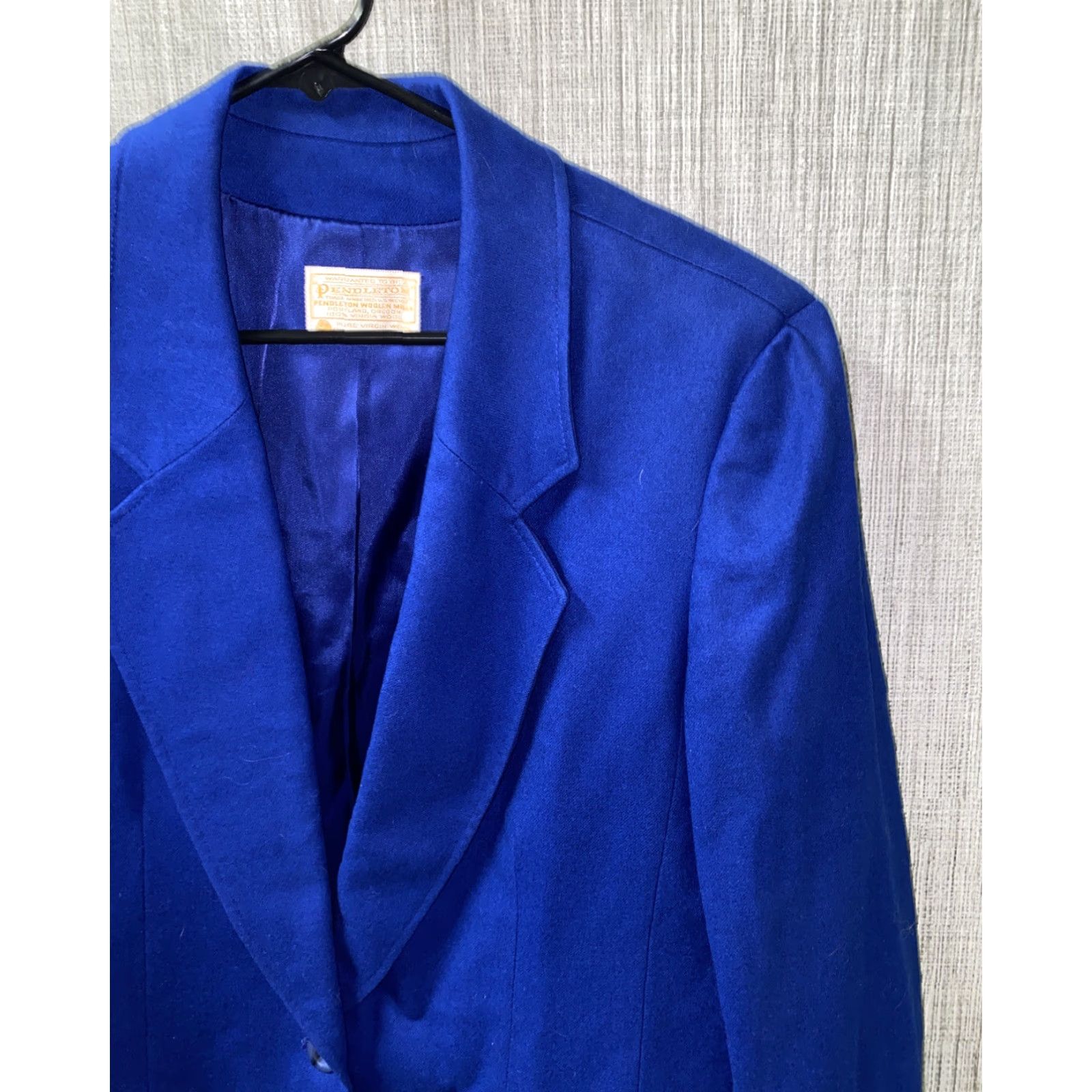 Pendleton VINTAGE Pendleton Wool Sport Coat Size 16 Blue Casual Womens Size XXL / US 16-18 / IT 52-54 - 2 Thumbnail
