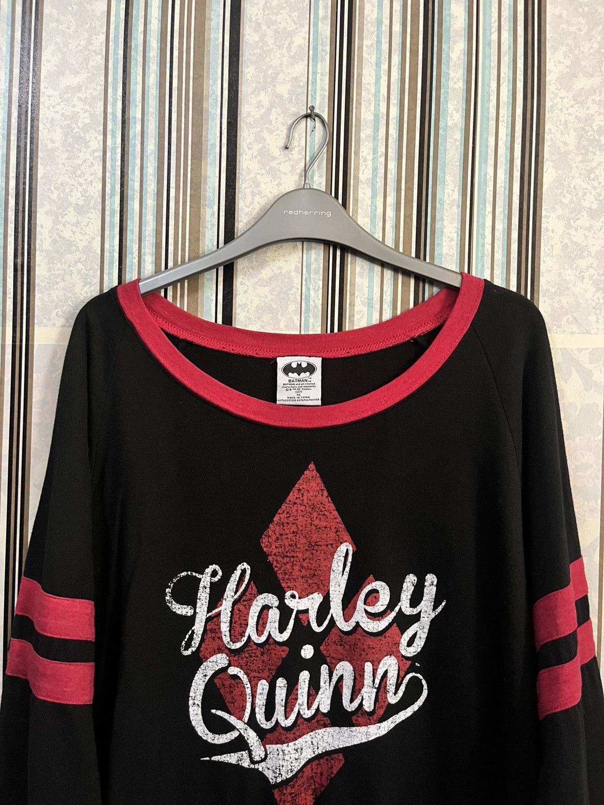 DC Comics 2000s Harley Quinn dc comics lined #H2 Size XL / US 12-14 / IT 48-50 - 3 Thumbnail