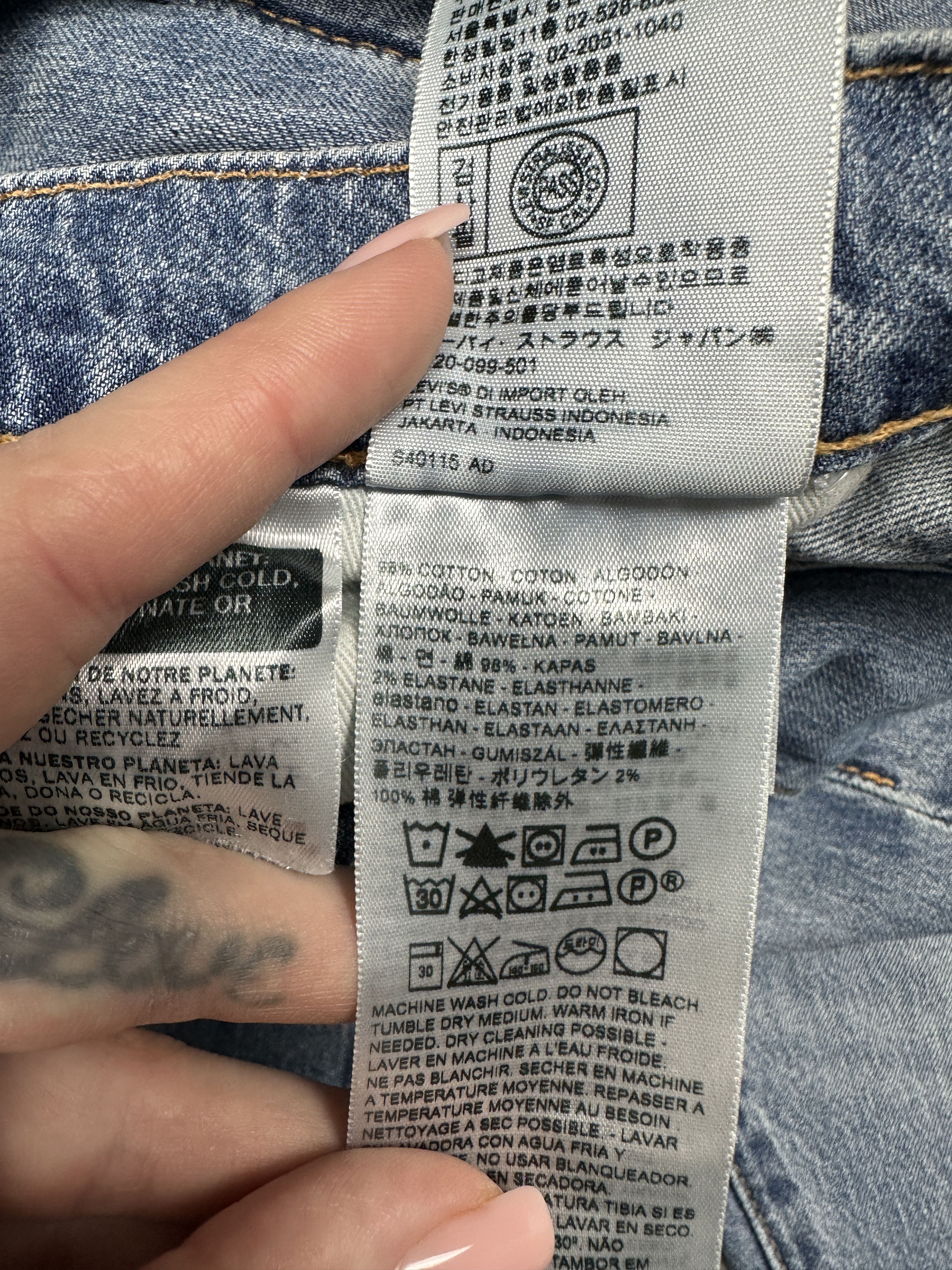Levi's Levi's 502 Mens Premium Denim Pants Big E Jeans Size 31 x 32 Size US 31 - 8 Thumbnail