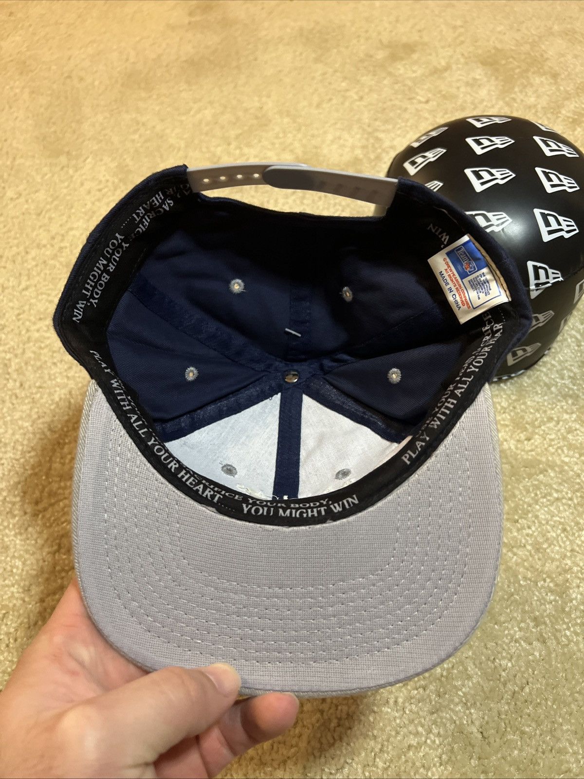 Drew Pearson Dallas Cowboys Snapback Drew Pearsons Team Embroidered KIDS Size ONE SIZE - 5 Thumbnail