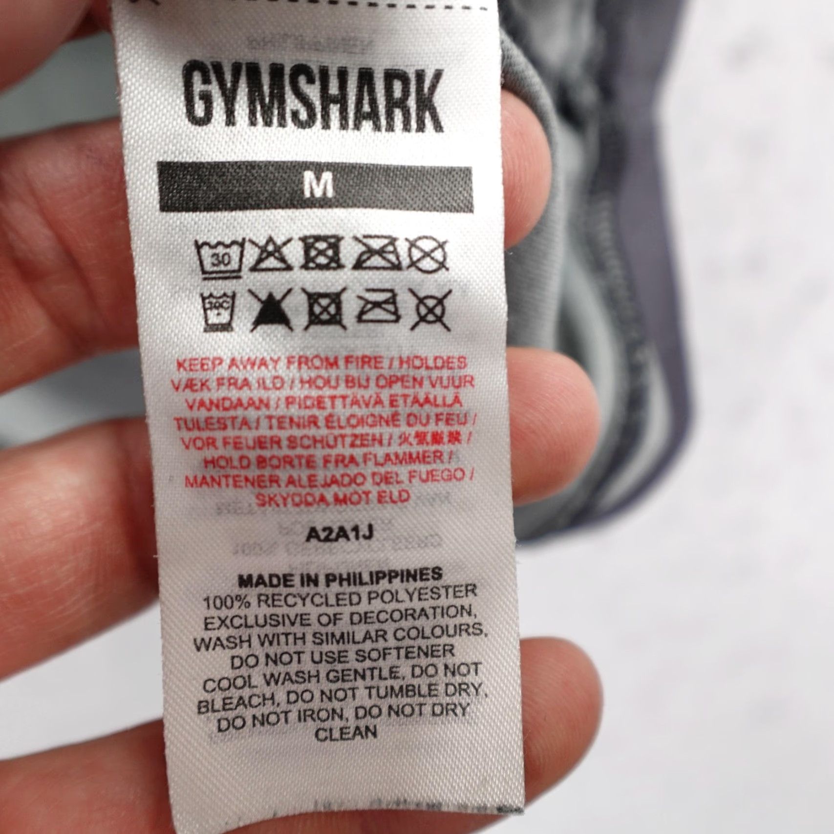 Gymshark Gymshark Shirt Mens M Gray Camo Performance Athletic Workout Gym Training Shirt Size US M / EU 48-50 / 2 - 5 Thumbnail