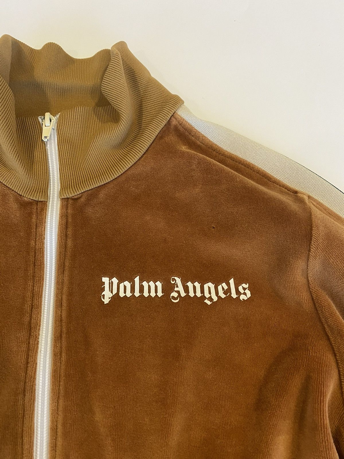 Palm Angels Palm Angels Velour Track Jacket Size US S / EU 44-46 / 1 - 2 Thumbnail