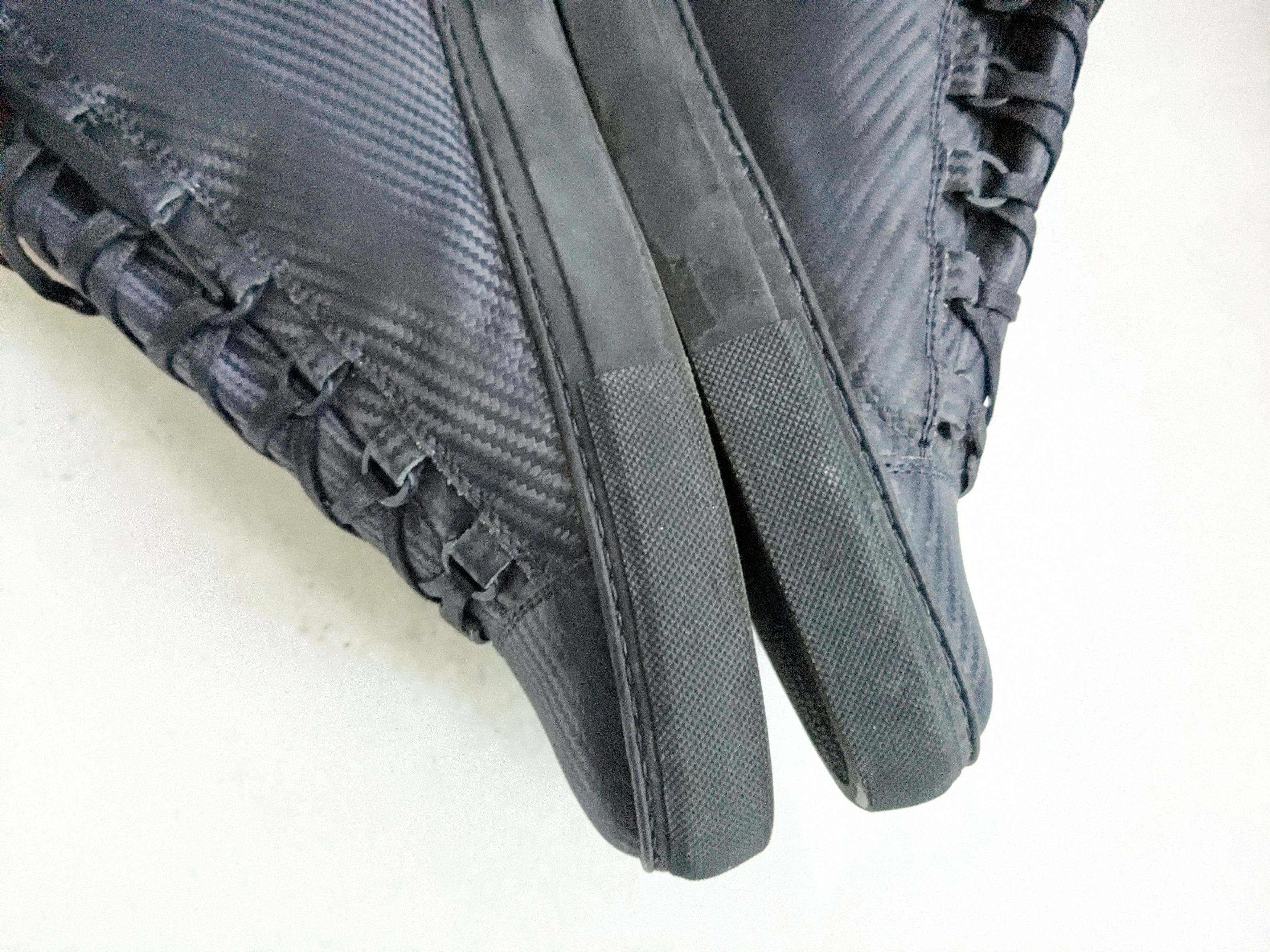 Balenciaga Balenciaga Arena Navy Blue 12 High Tops Leather Sneakers Size US 12 / EU 45 - 12 Thumbnail
