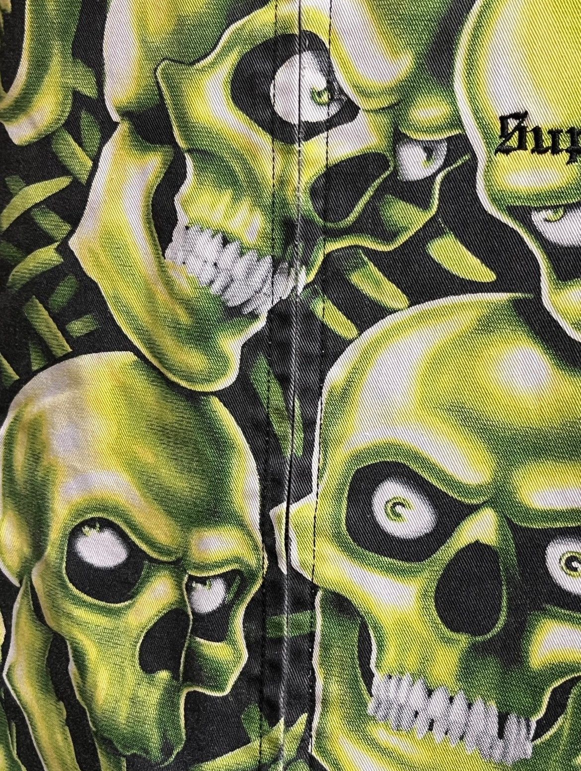 Supreme Supreme Skull Pile Work Jacket ss18 Size US M / EU 48-50 / 2 - 2 Thumbnail