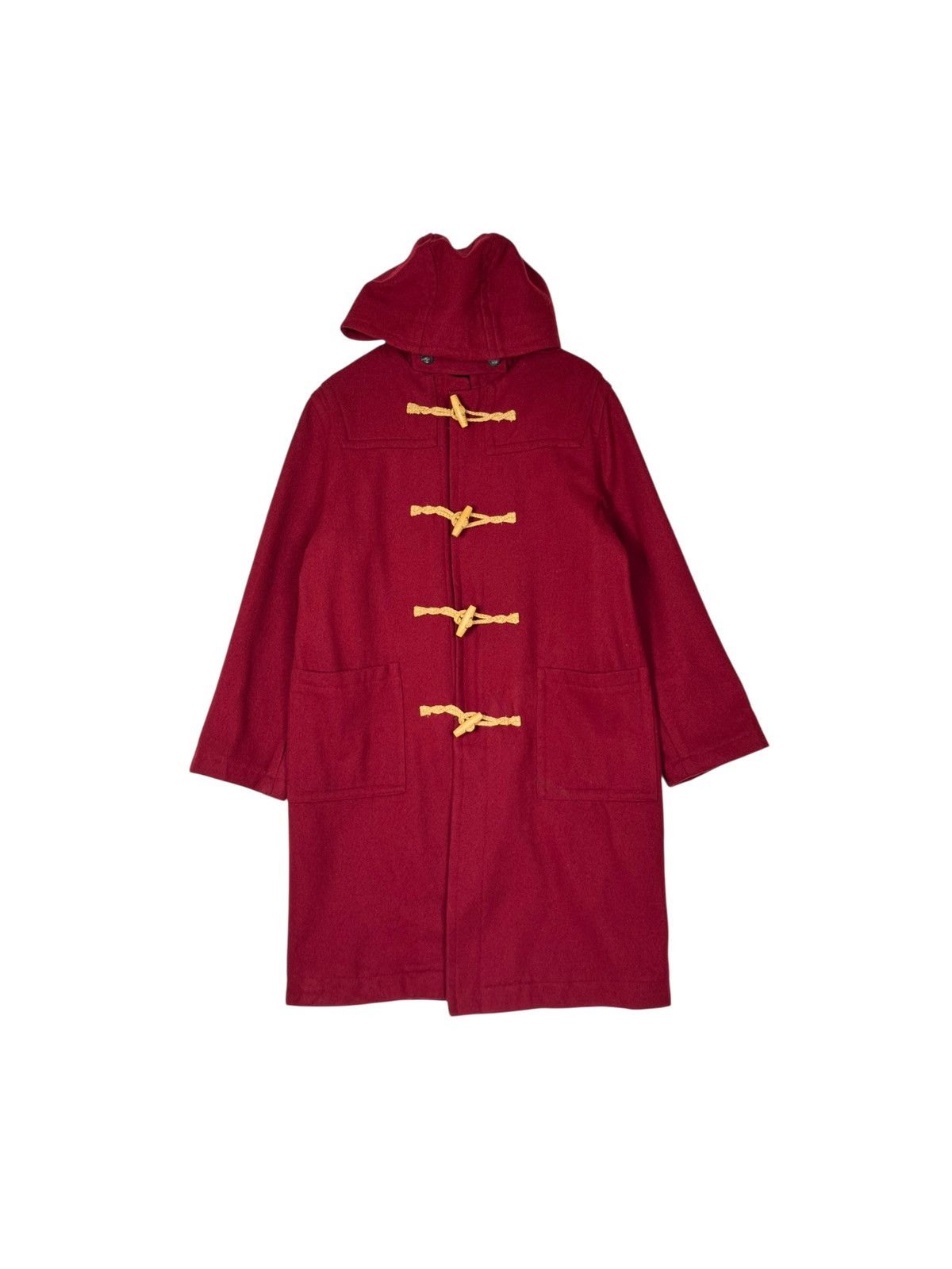 Spinash Spinash Duffle Red Coat Size US M / EU 48-50 / 2 - 1 Thumbnail