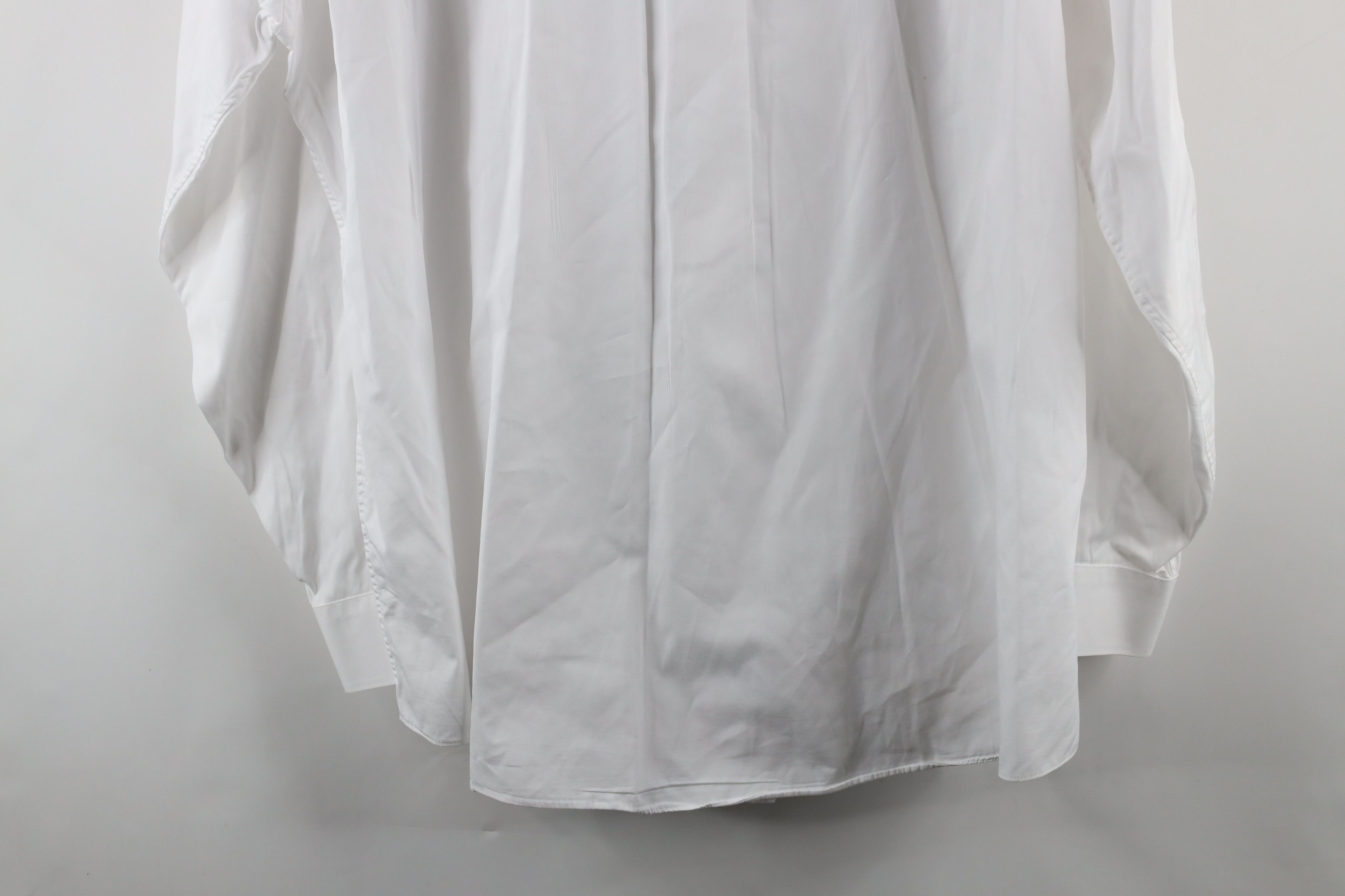 Brooks Brothers × Vintage Vintage 90s Brooks Brothers Fit Cotton Button Shirt White Size US L / EU 52-54 / 3 - 11 Thumbnail