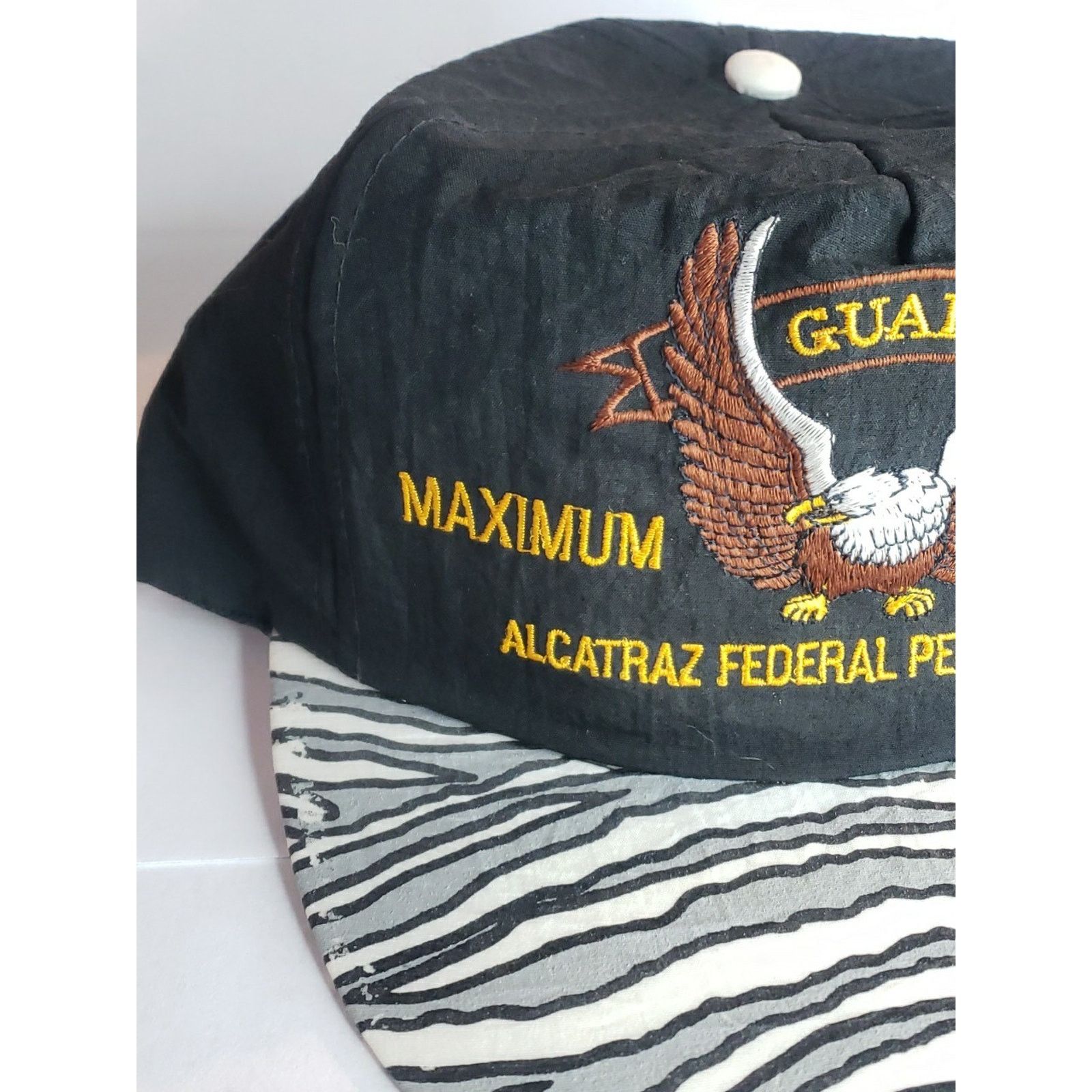 Other Guard Maximum Security Alcatraz Federal Penitentiary Cap Size ONE SIZE - 3 Thumbnail
