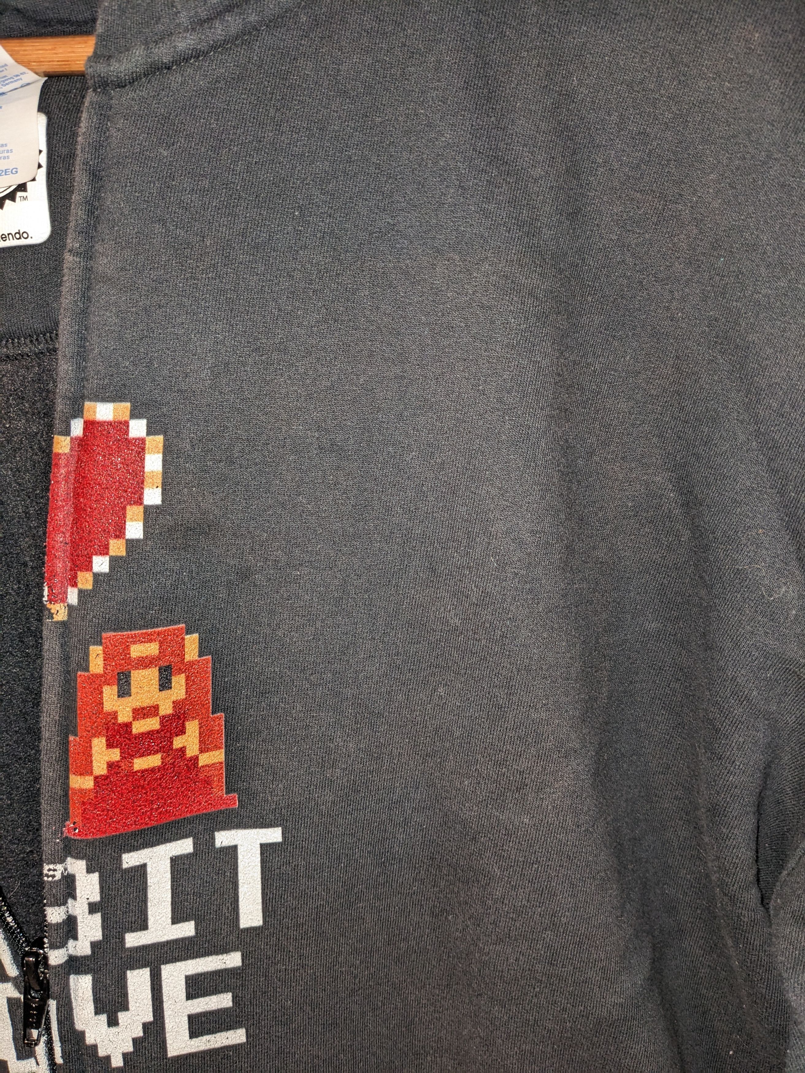 Nintendo × Vintage Vintage 2010's Legend of Zelda Nintendo Full Zip Hoodie Size US XXL / EU 58 / 5 - 6 Thumbnail
