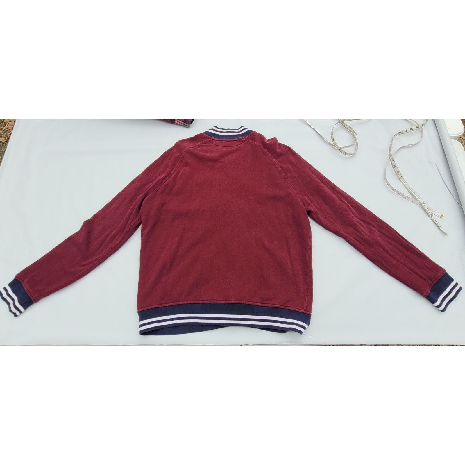 Polo Ralph Lauren × Rugby Ralph Lauren × Vintage Vintage Polo Letterman Jacket waffle Thermal Lined Bomber Size US XL / EU 56 / 4 - 4 Thumbnail