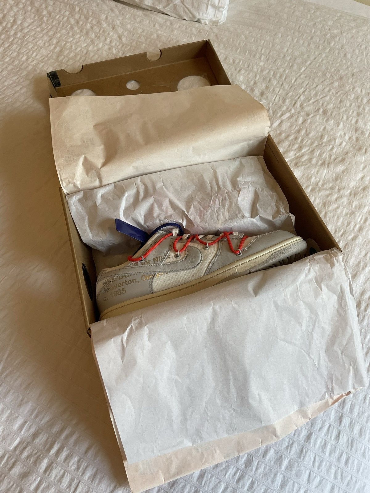 Nike × Off-White Nike x Off-White Dunk Low, Lot 23, UK10.5 / US11.5 Size US 11.5 / EU 44-45 - 9 Thumbnail