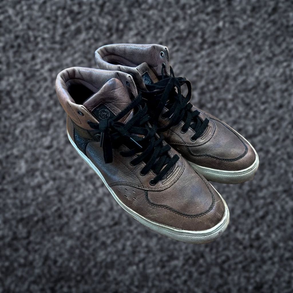 メンズ archive DIESEL High Cut Leather Sneaker