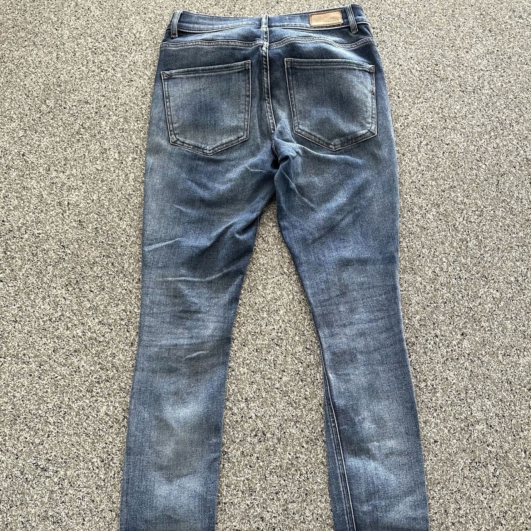 Express Express Jeans Womens 4 High Rise Jegging Distressed Stretch Denim Shirt? Size 28" / US 6 / IT 42 - 4 Thumbnail