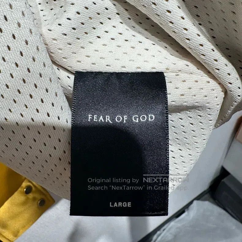Fear of God FOG Fear of God 5th Silk Gold Jacket. Size US L / EU 52-54 / 3 - 4 Thumbnail