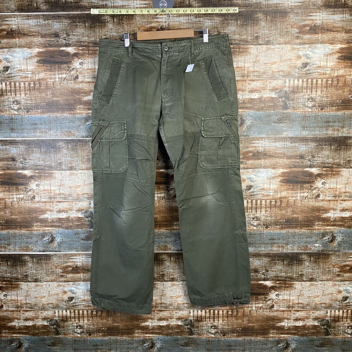 Airwalk DL Airwalk Green Cargo Multipocket Pants #C974 Size US 34 / EU 50 - 1 Thumbnail