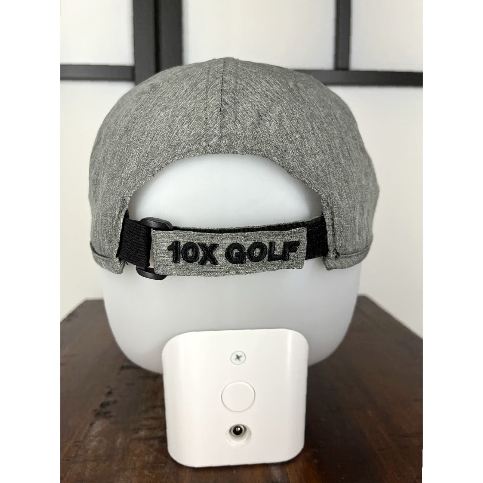 Vintage 10X Golf Hat Cap Adjustable Back Mens Gray Large 10X Sport Hat/Cap Golf Logo Accessories Men Size ONE SIZE - 6 Thumbnail
