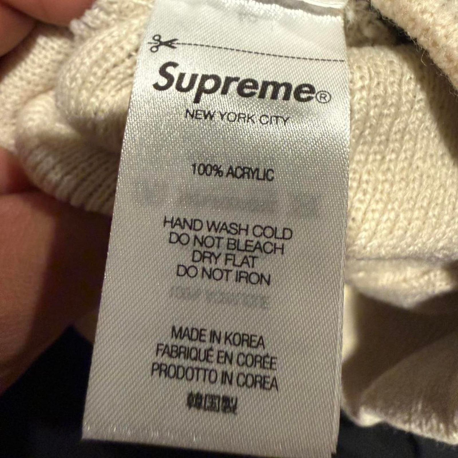 Supreme Supreme x thrasher beanie Size ONE SIZE - 3 Thumbnail
