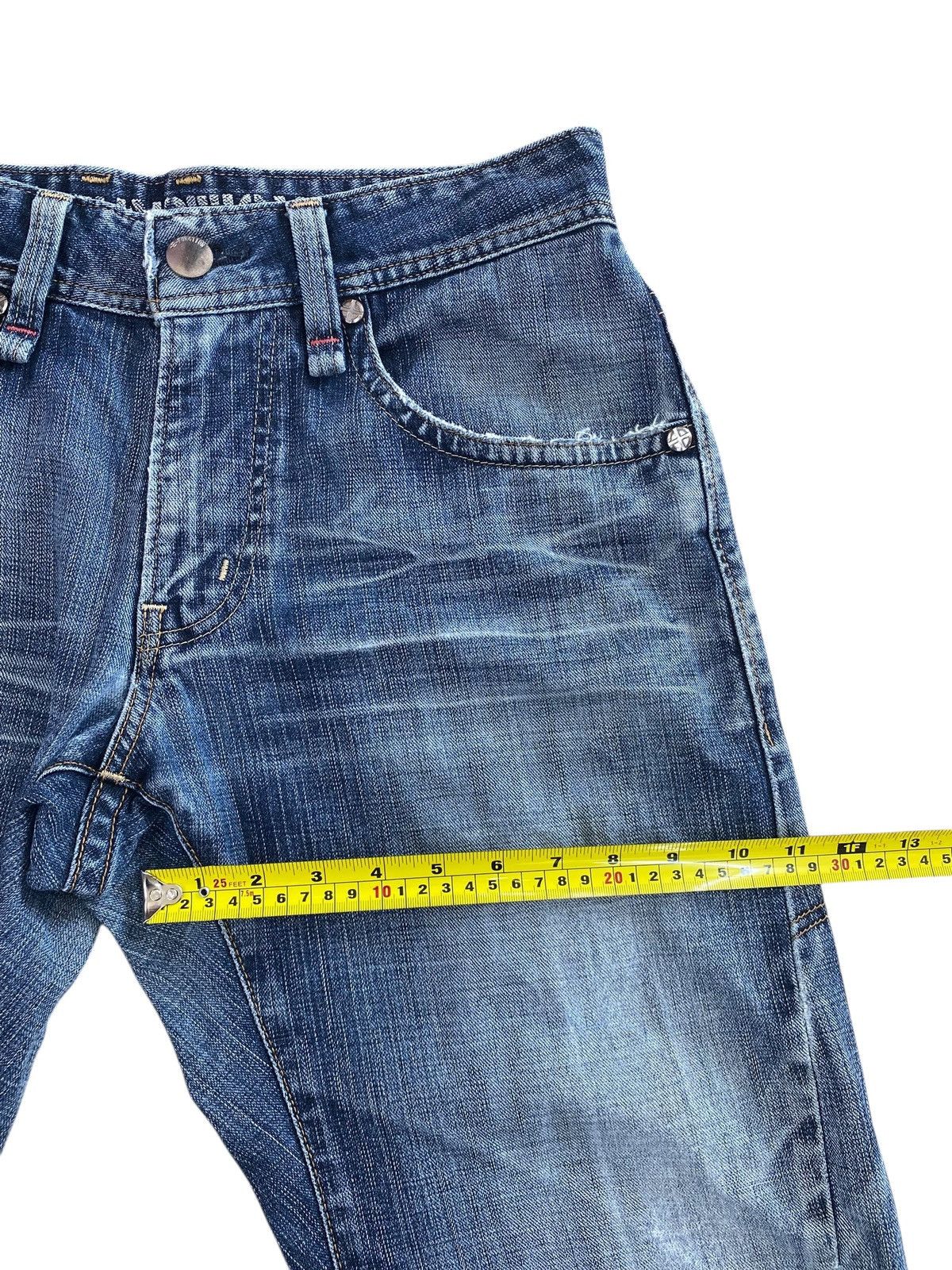 Edwin Edwin E-Function Faded Wash Style Twisted Leg Jeans Size US 32 / EU 48 - 9 Thumbnail