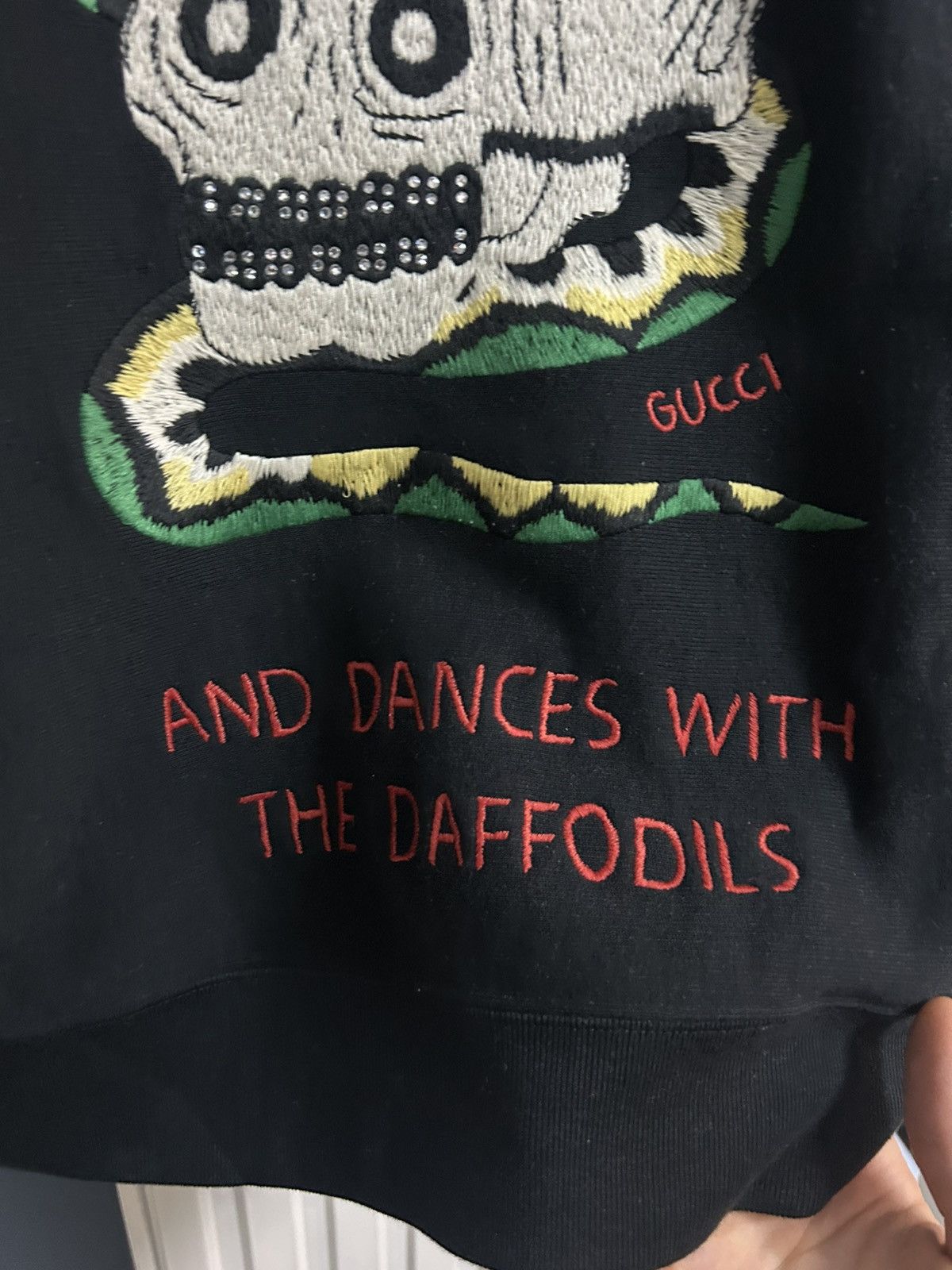 Gucci Skull and Snake Hoodie Sweatshirt
