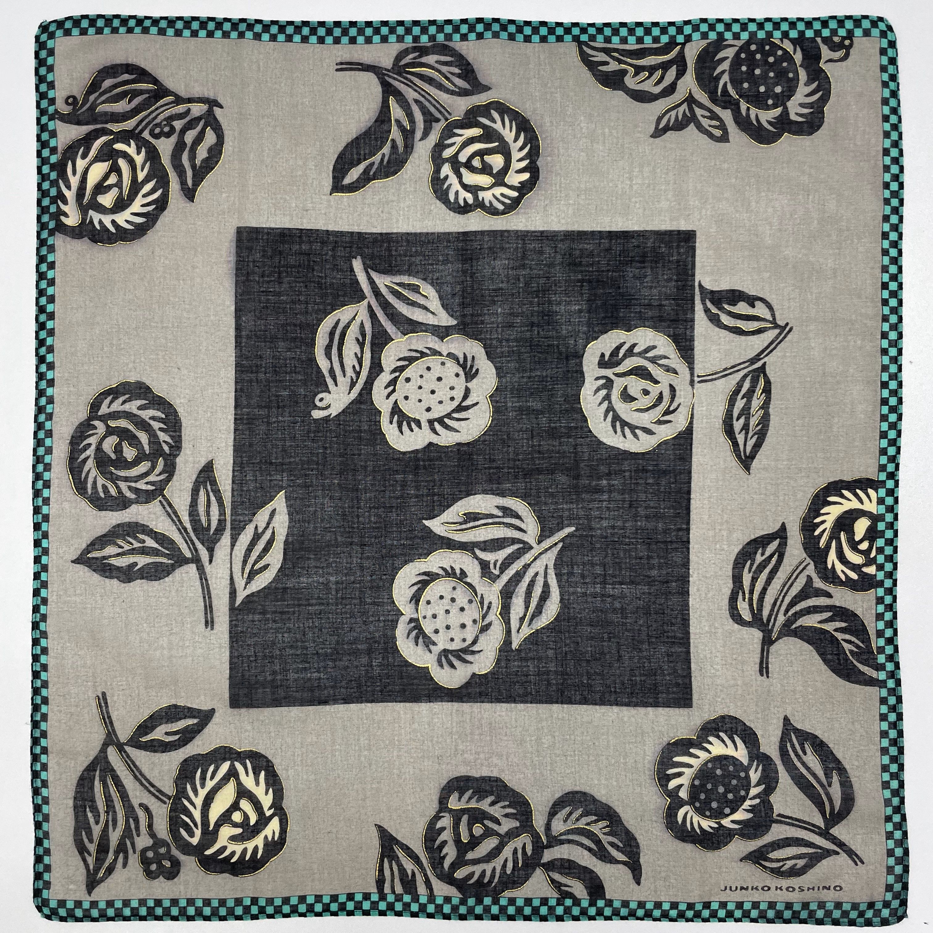 Japanese Brand × Vintage Junko Koshino Handkerchief / Neckerchief / Bandana - 4323 Size ONE SIZE - 2 Thumbnail