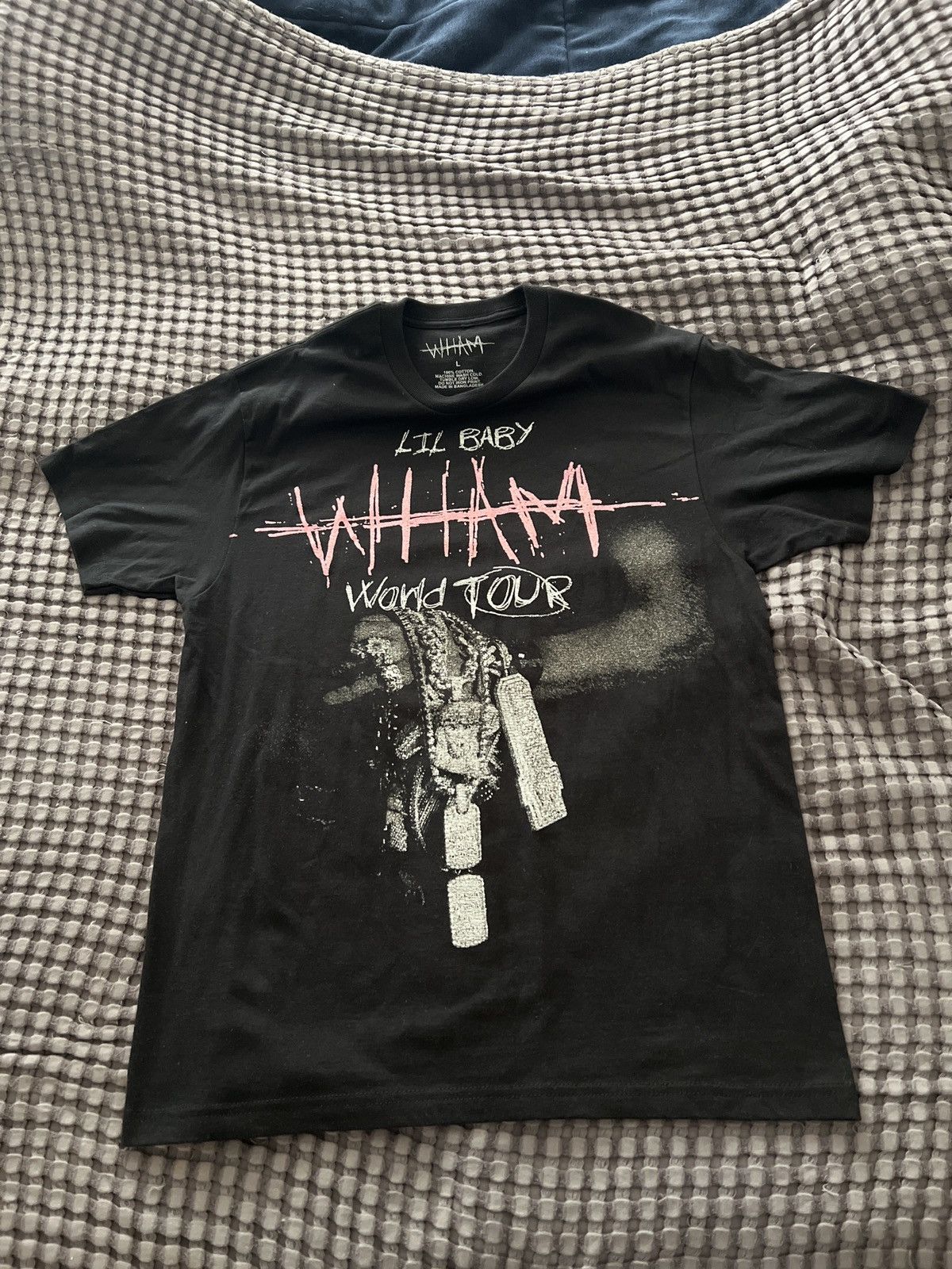Other Lil Baby Wham World Tour t-shirt Size US L / EU 52-54 / 3 - 1 Thumbnail