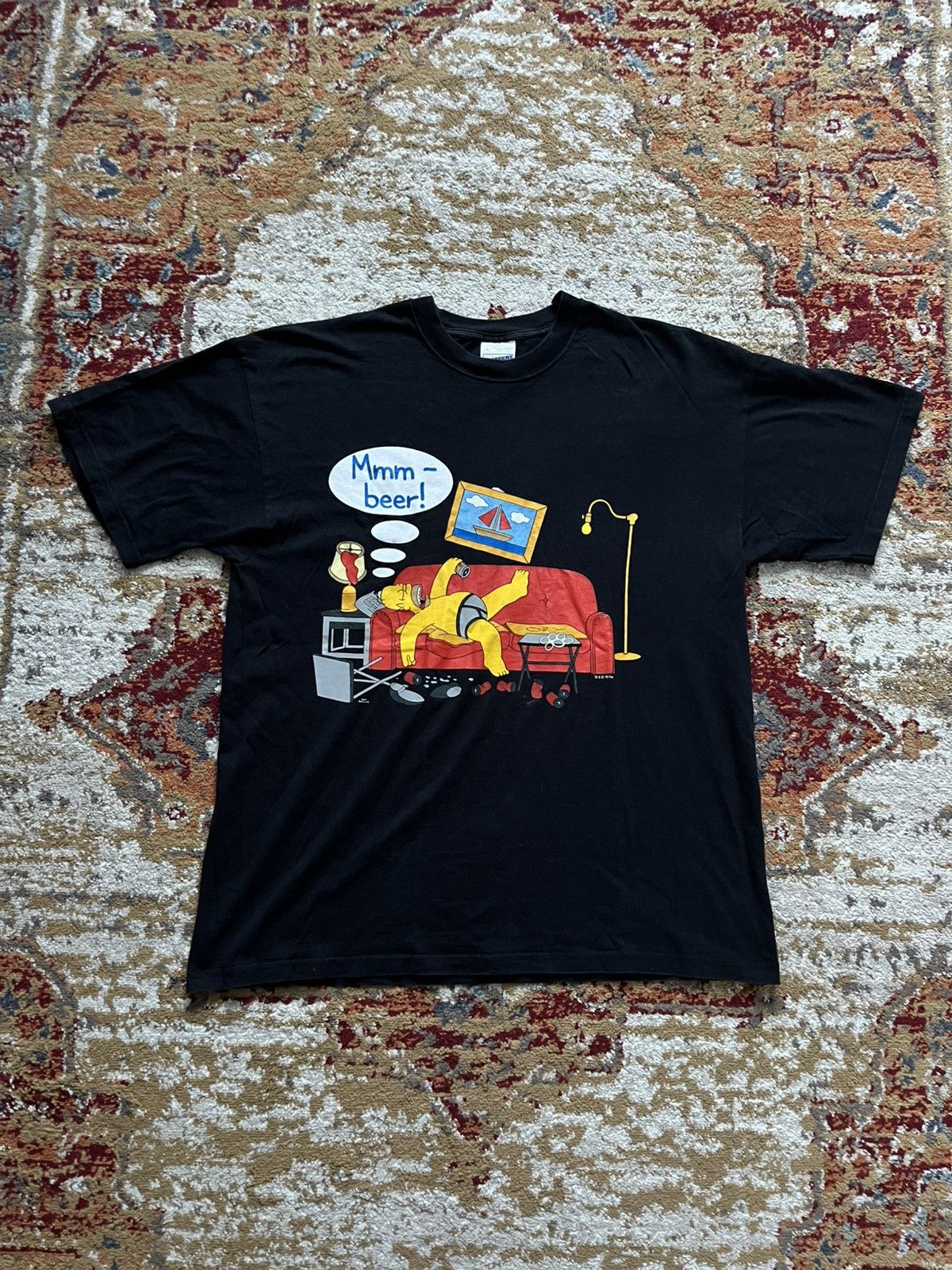 The Simpsons Vintage 90s the simpsons screen stars 1999 matt groening Size US XL / EU 56 / 4 - 1 Thumbnail