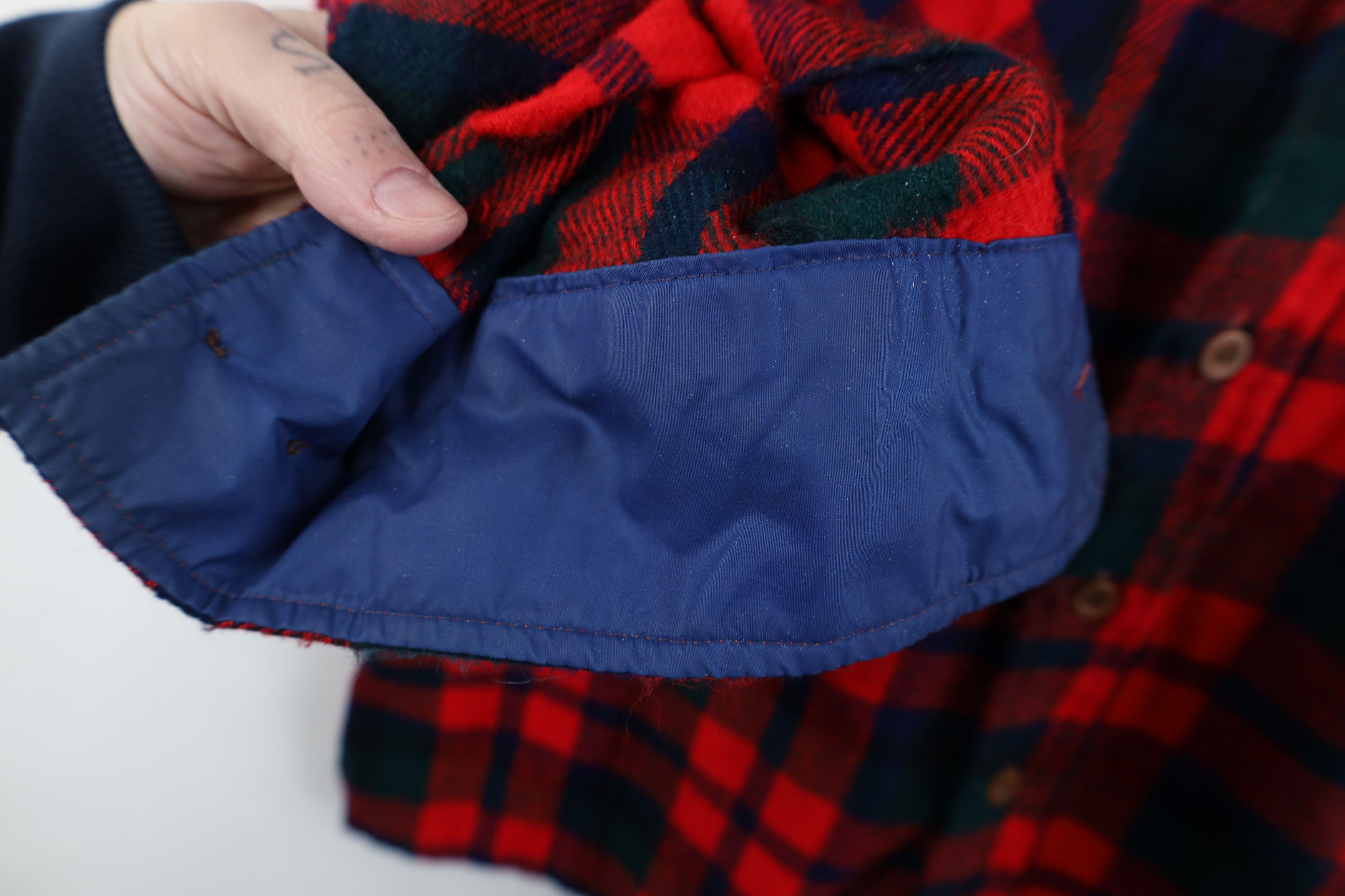 Vintage Vintage 70s Streetwear Button Shirt Jacket Jac Shirt Plaid Size US M / EU 48-50 / 2 - 5 Thumbnail