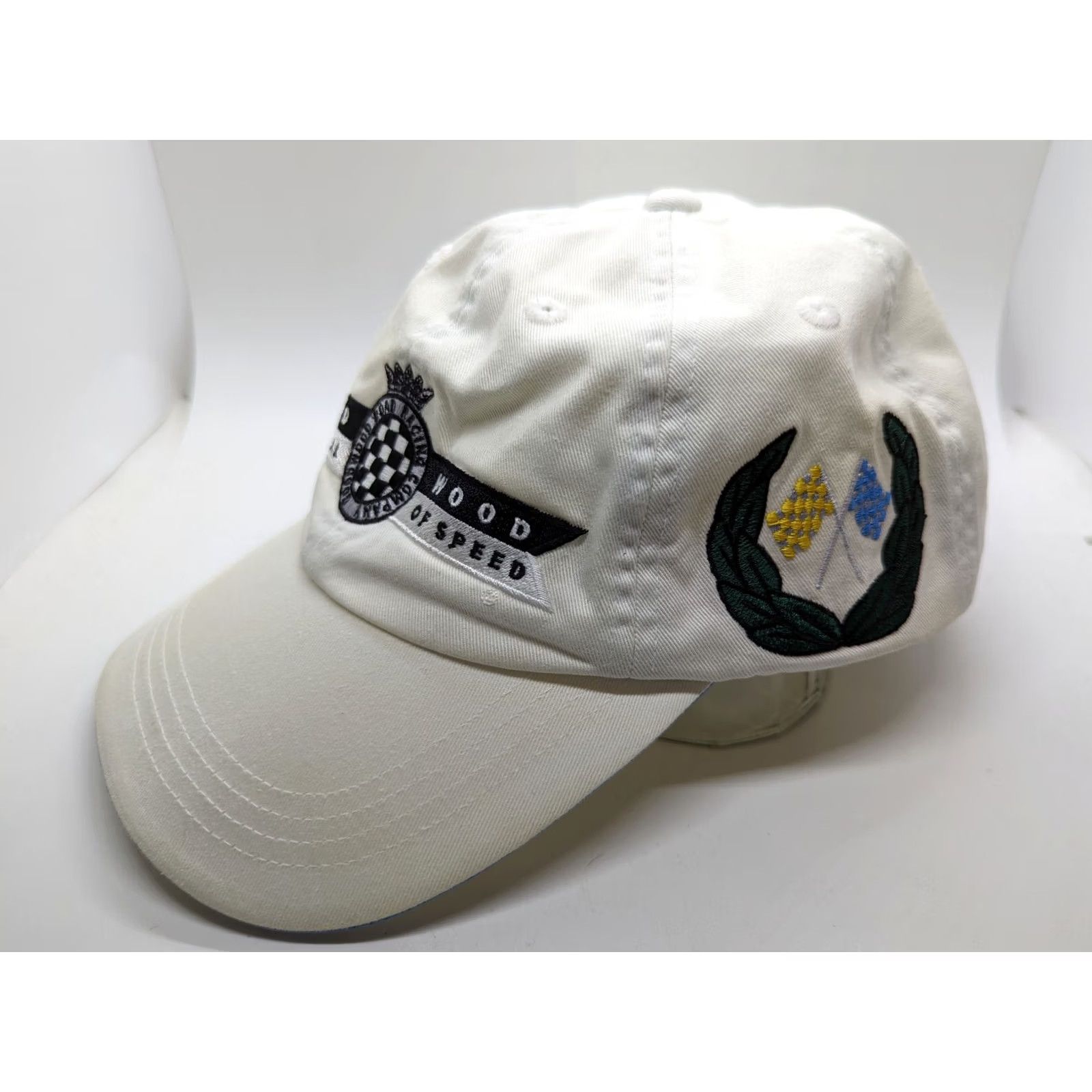 Wood Wood Goodwood festival of speed hat Baseball cap white 100 years of Grands Prix Size ONE SIZE - 3 Thumbnail