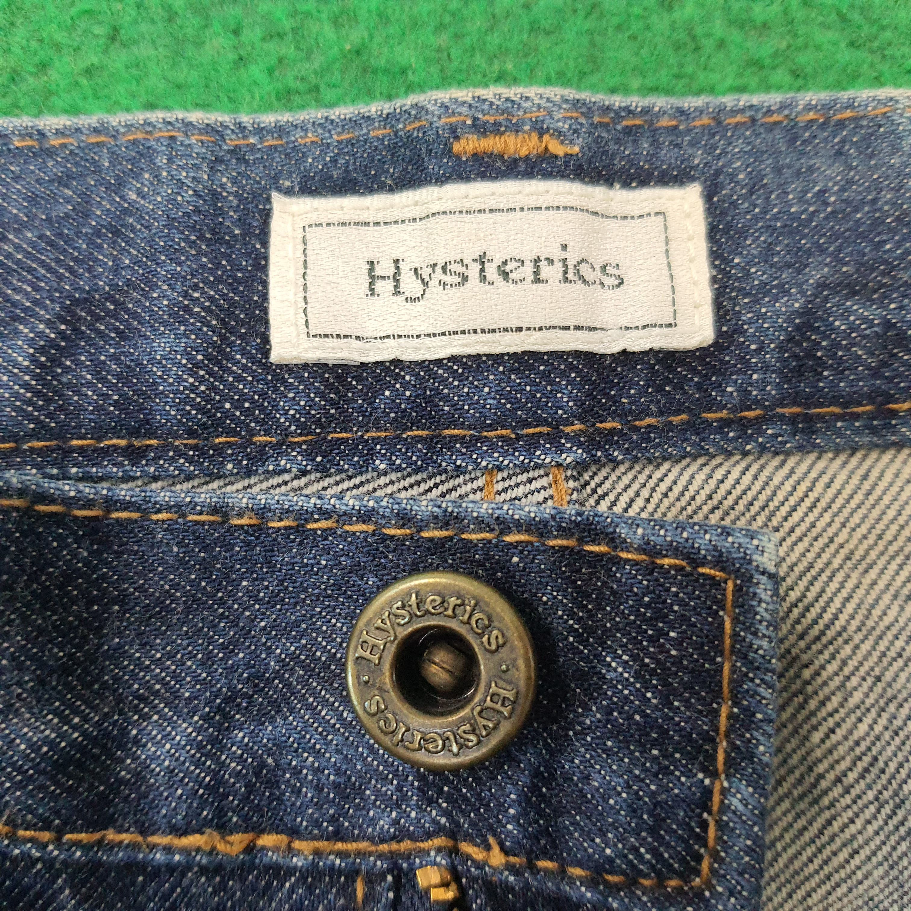 Hysteric Glamour Vintage Hysteric Glamour Raiders Custom Logo Jeans C244N5 Size US 28 / EU 44 - 7 Thumbnail