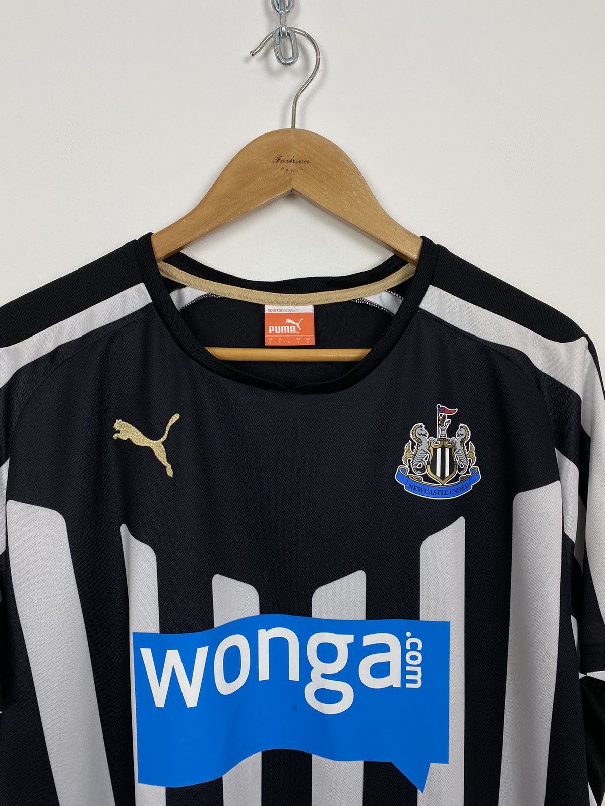 Adidas Puma Newcastle United Home Football Shirt Jersey Size L Top Size US L / EU 52-54 / 3 - 2 Thumbnail