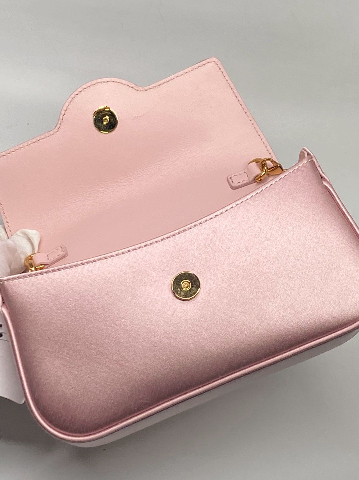 Versace Versace La Medusa Satin Mini Bag Size ONE SIZE - 13 Thumbnail